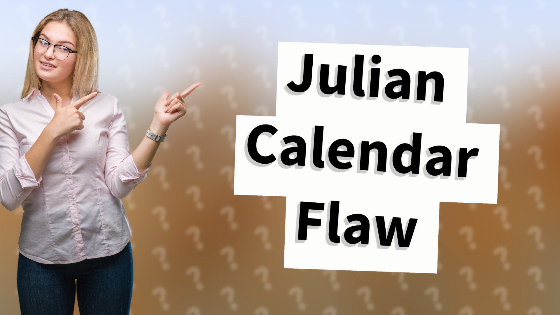 Julian Calendar Flaw