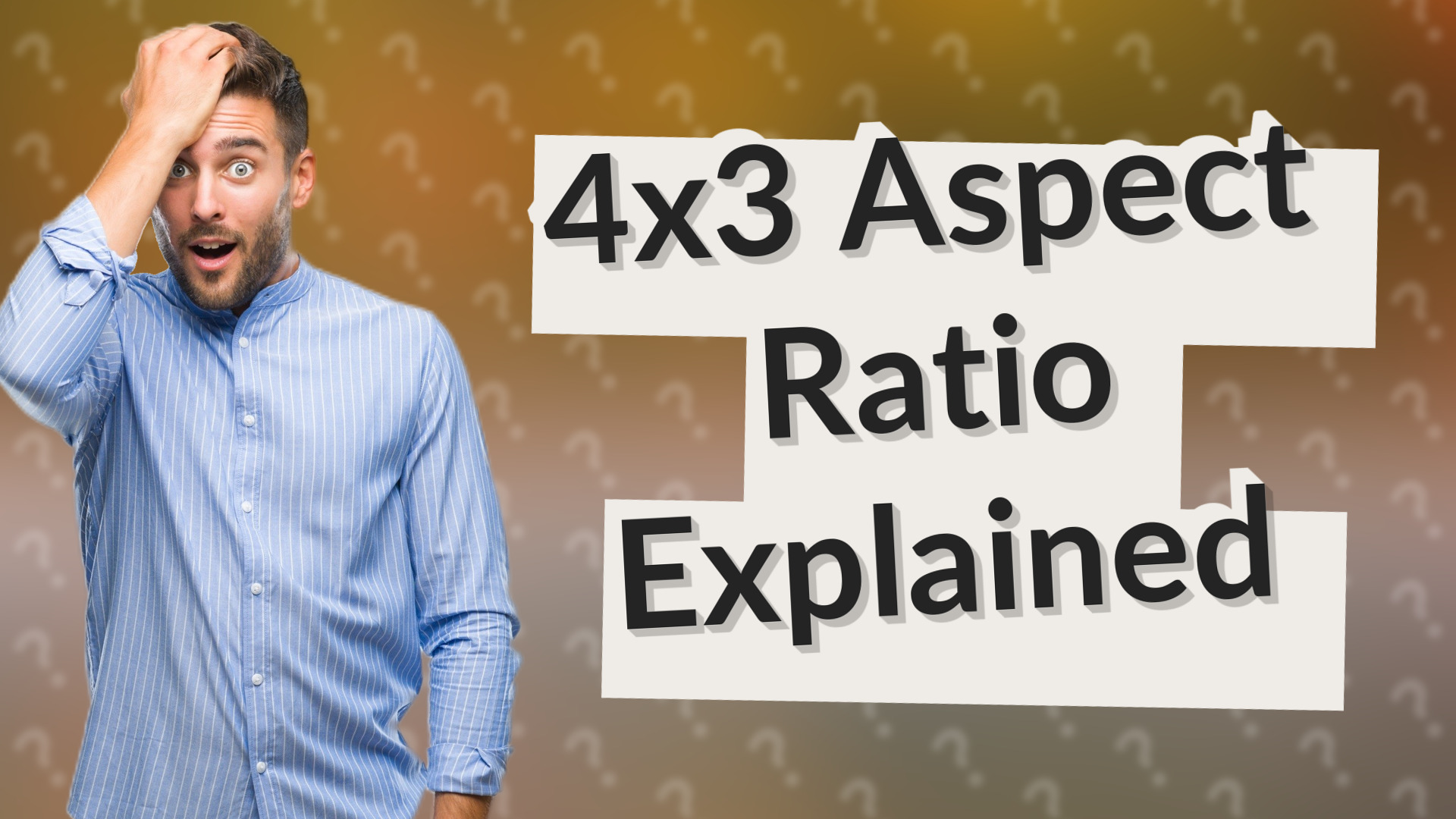 4x3 Aspect Ratio Explained