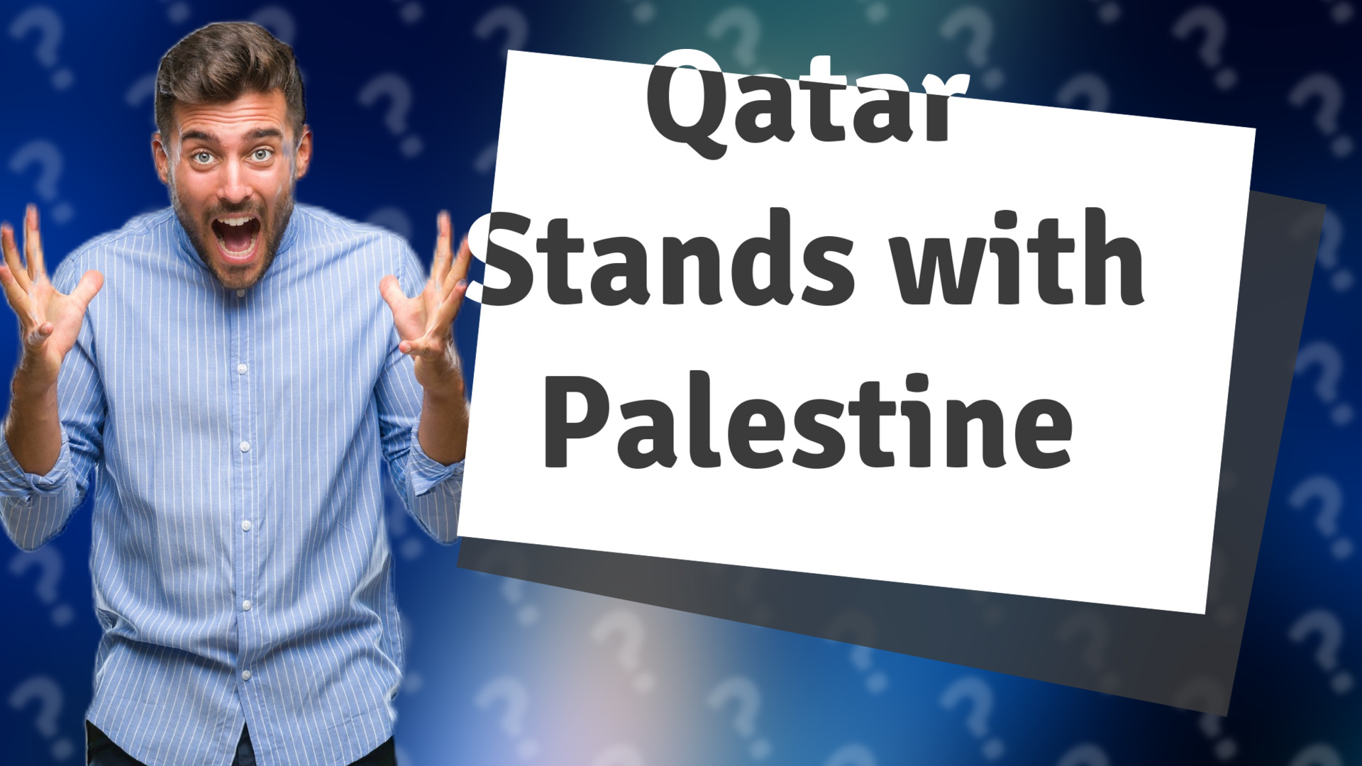 Qatar Stands with Palestine