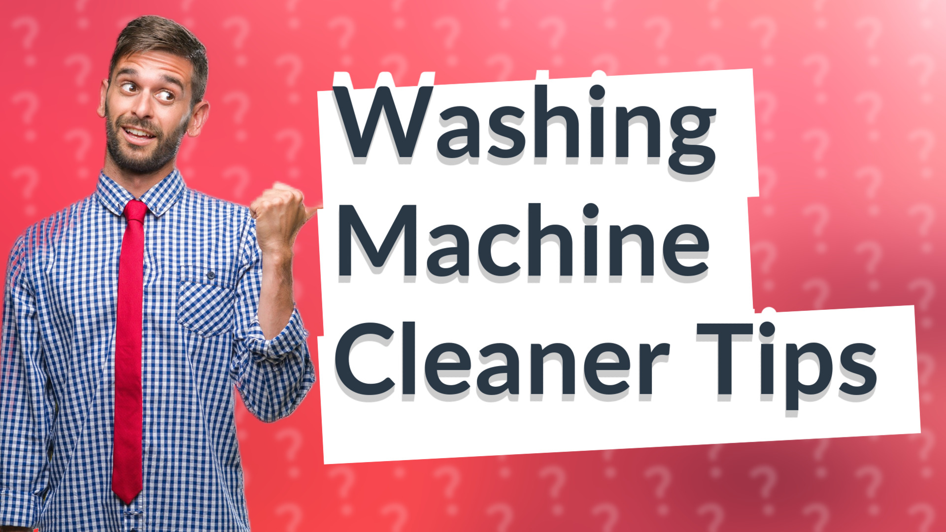 Washing Machine Cleaner Tips