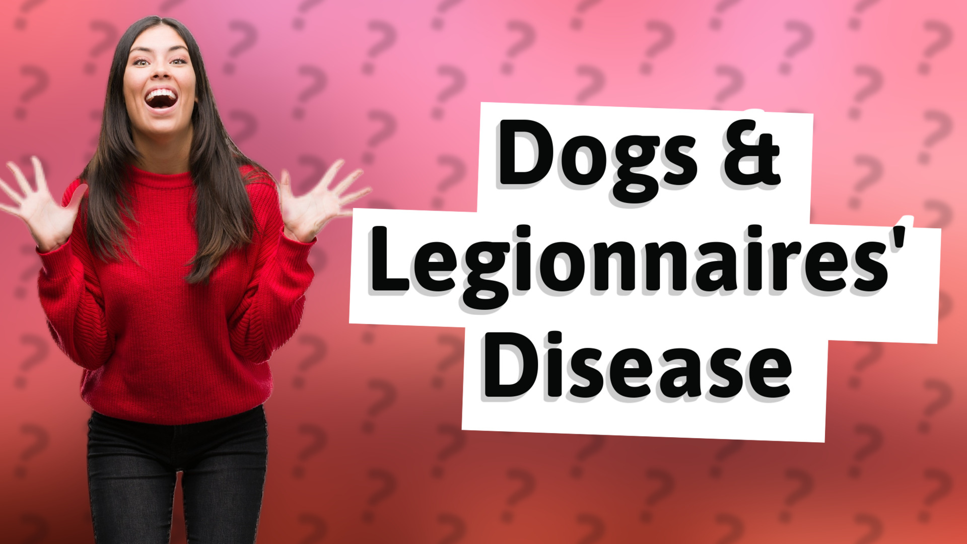 Dogs & Legionnaires' Disease