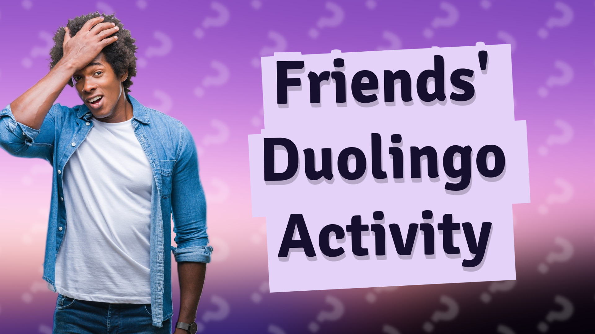 Friends' Duolingo Activity