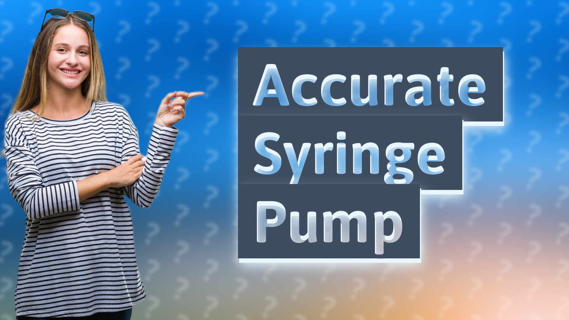 Accurate Syringe Pump