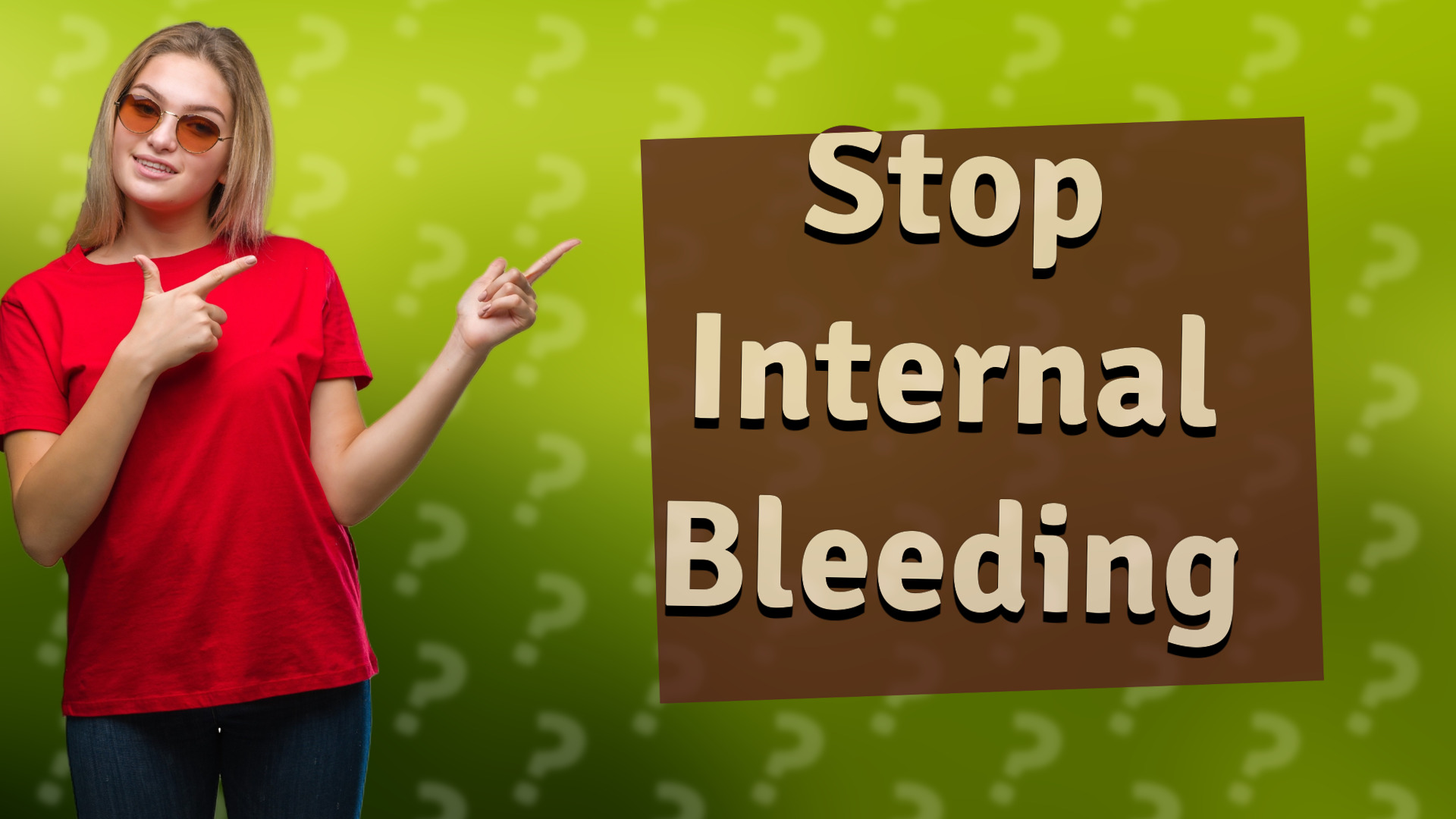 Stop Internal Bleeding