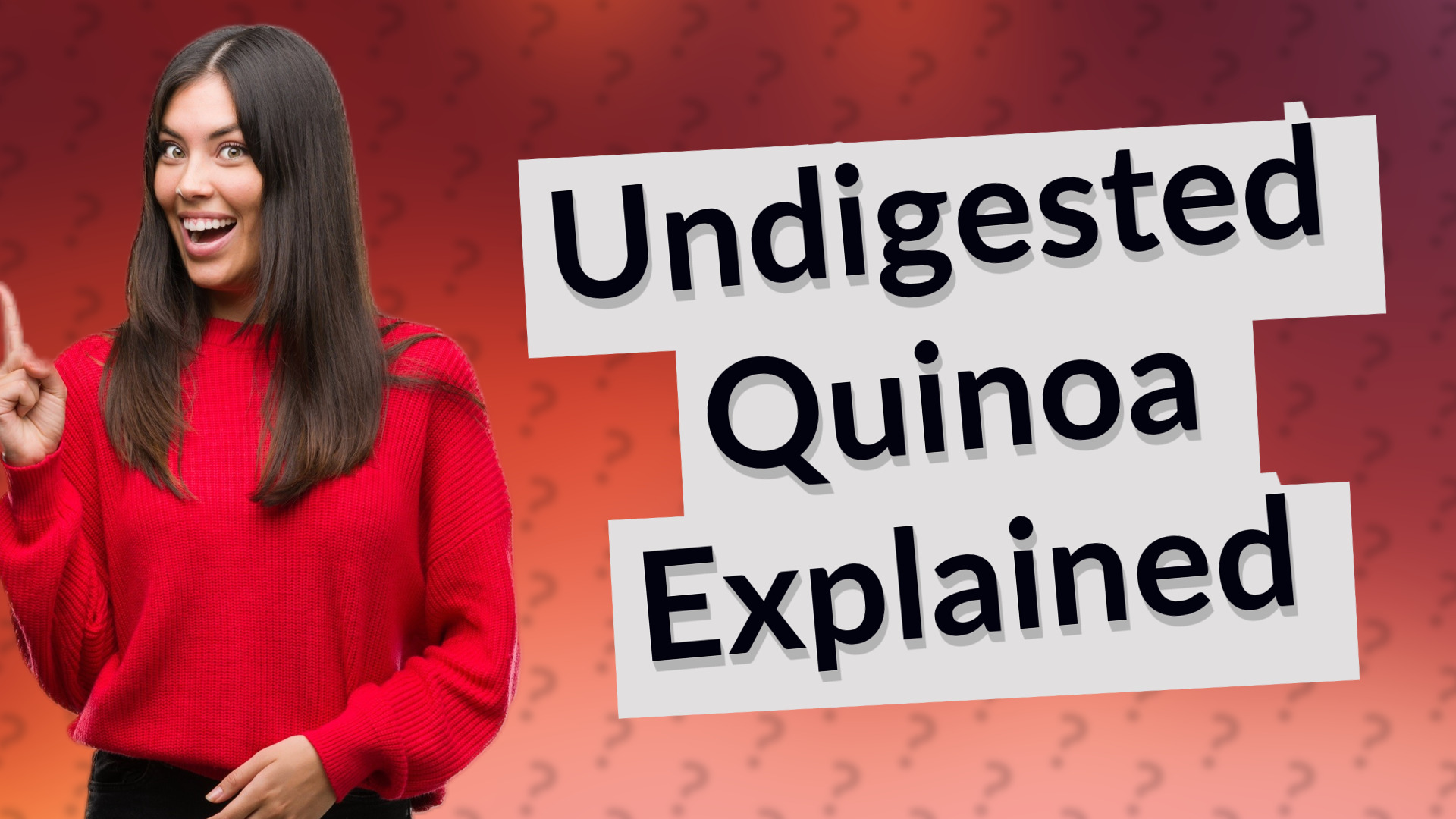 Undigested Quinoa Explained