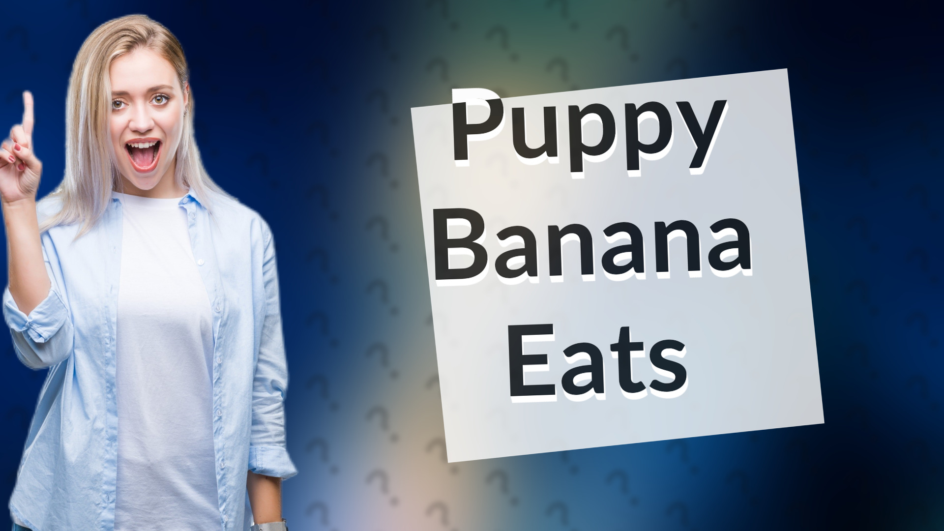 Puppy Banana Eats