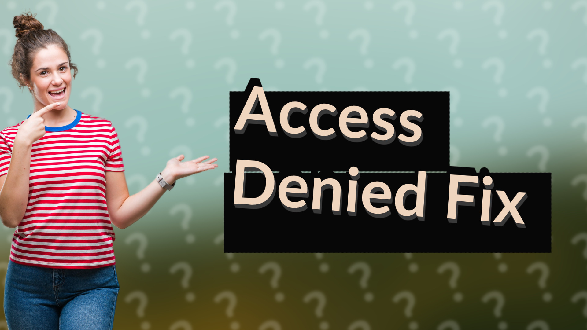 Access Denied Fix