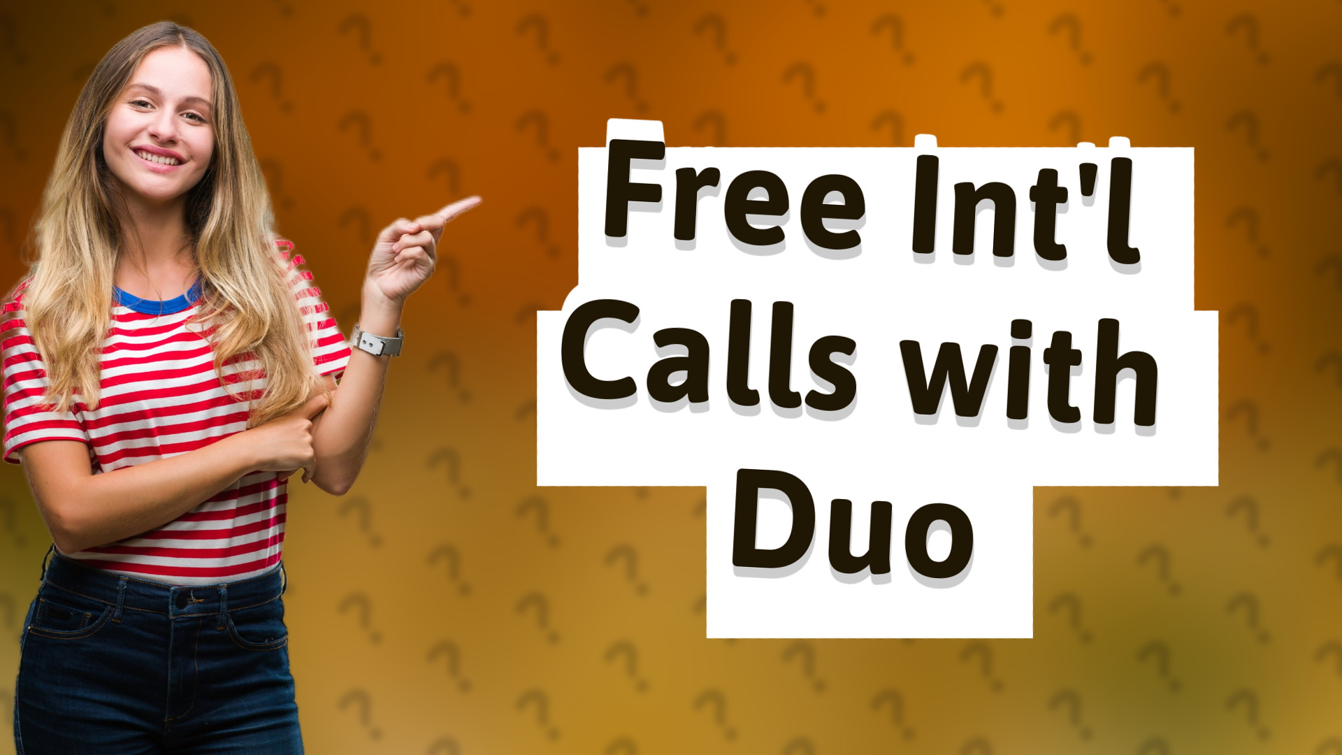Free Int'l Calls with Duo