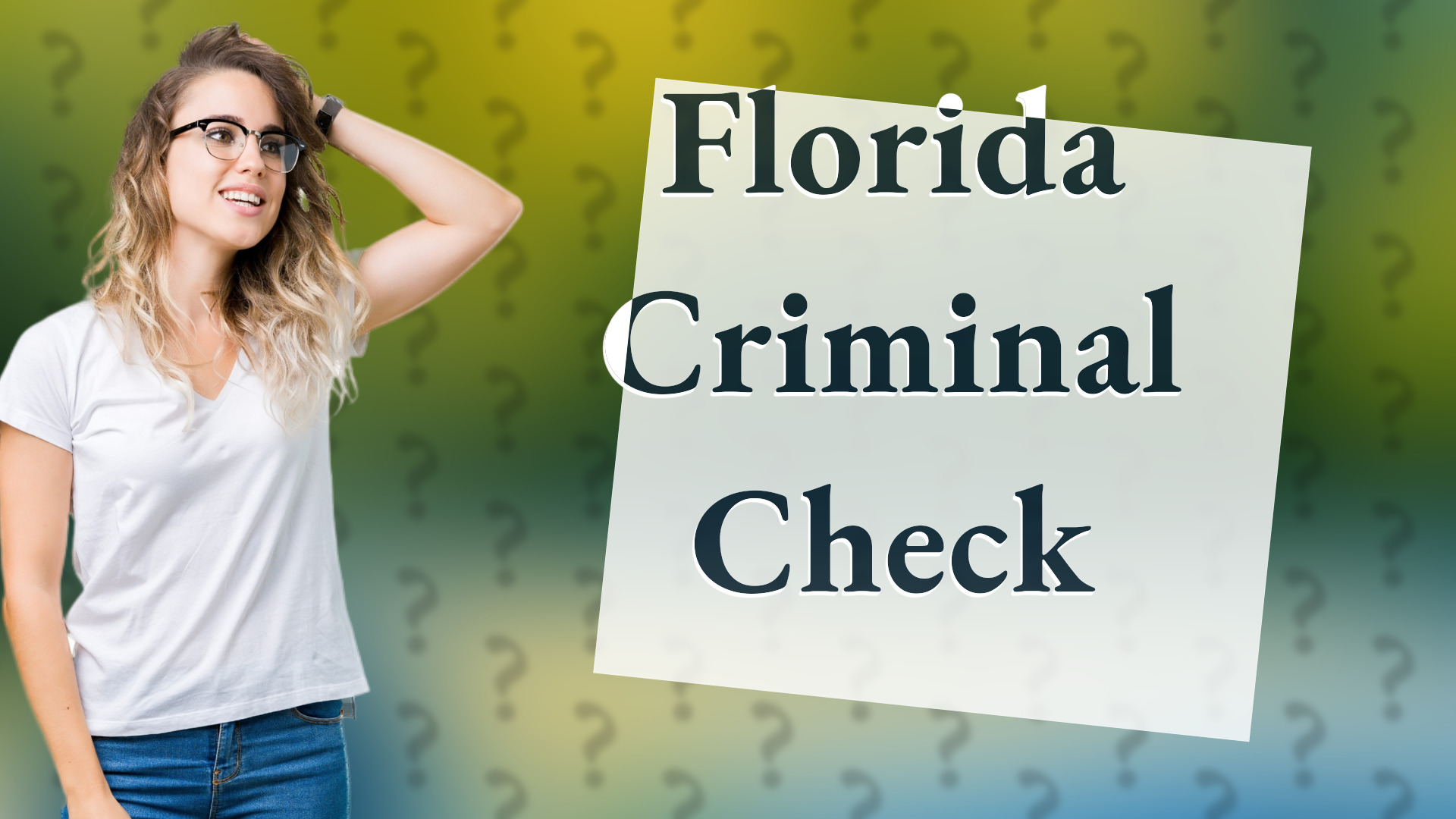 Florida Criminal Check