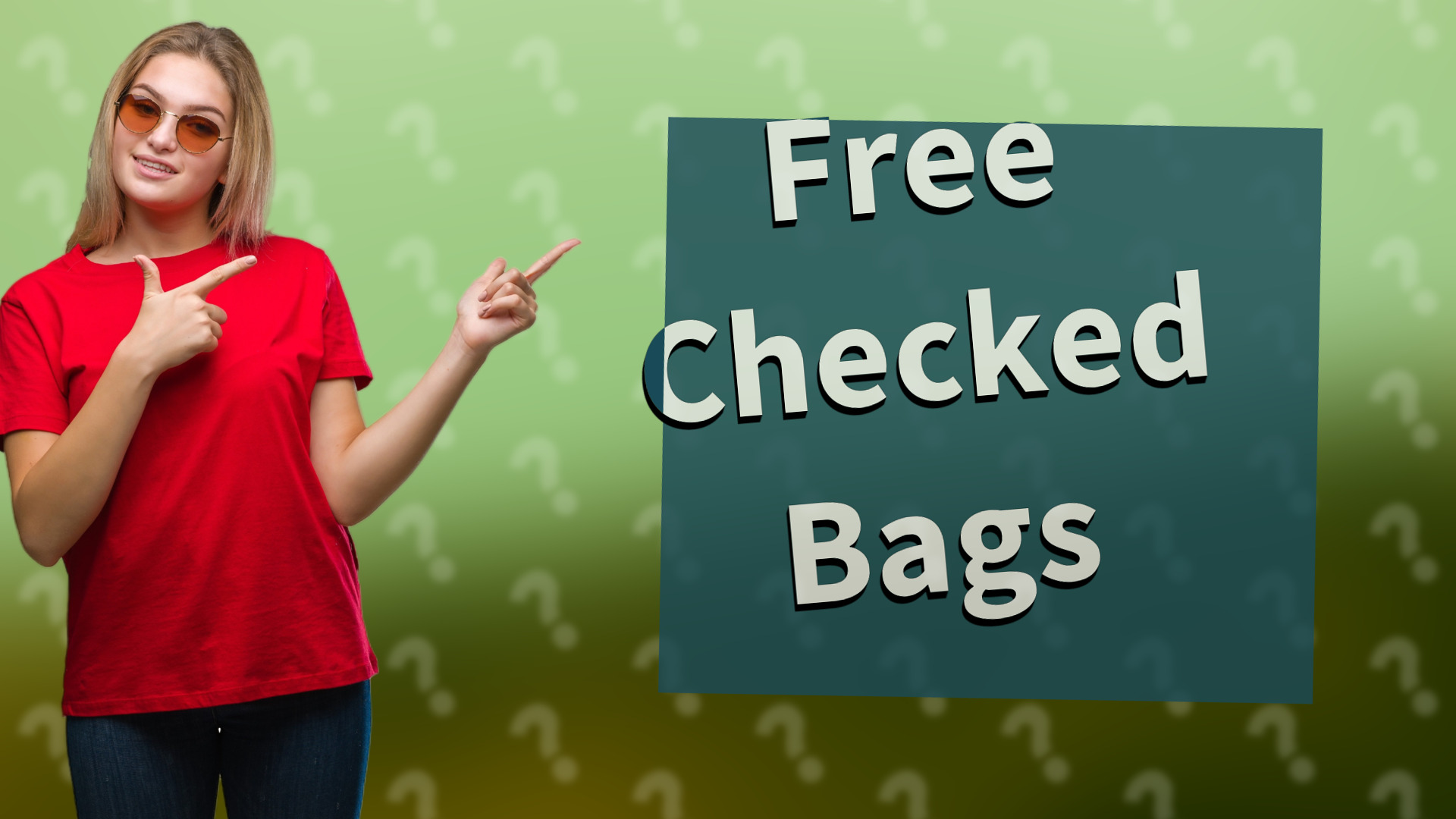 Free Checked Bags