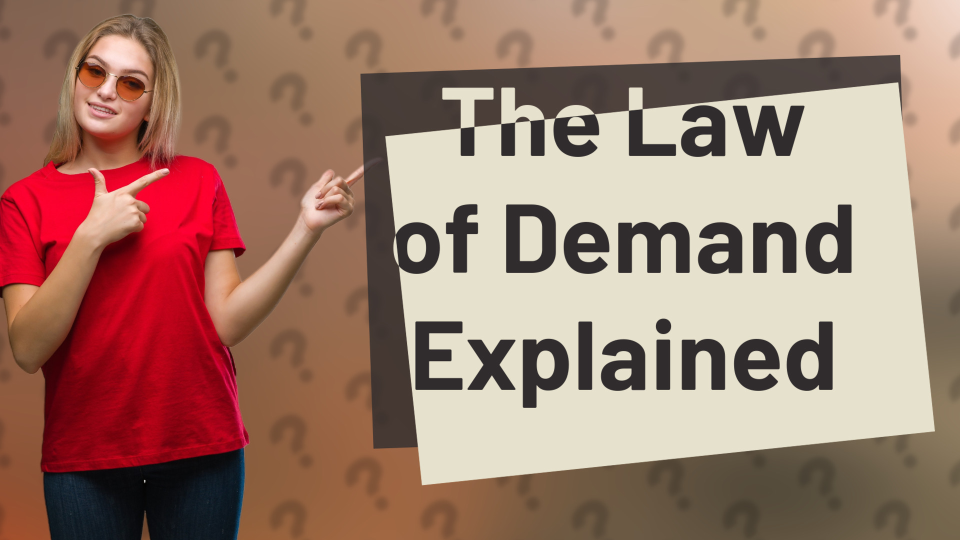 The Law of Demand Explained