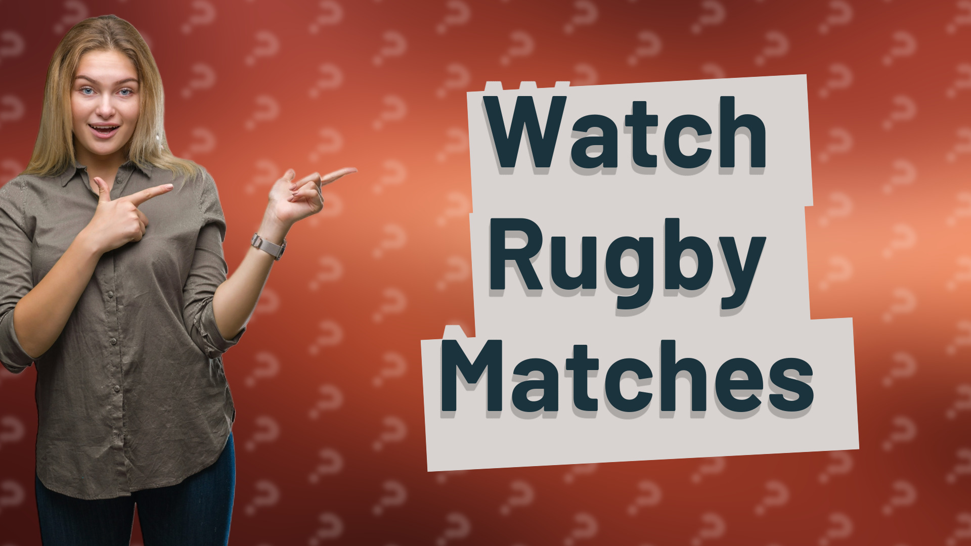Watch Rugby Matches