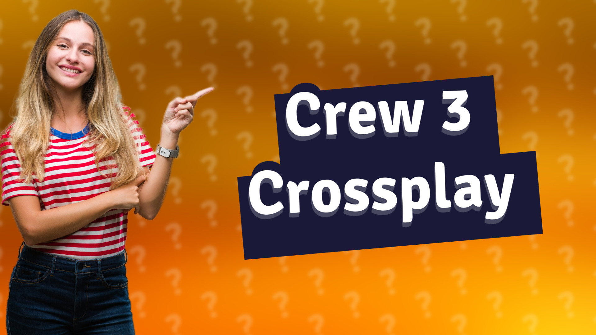 Crew 3 Crossplay