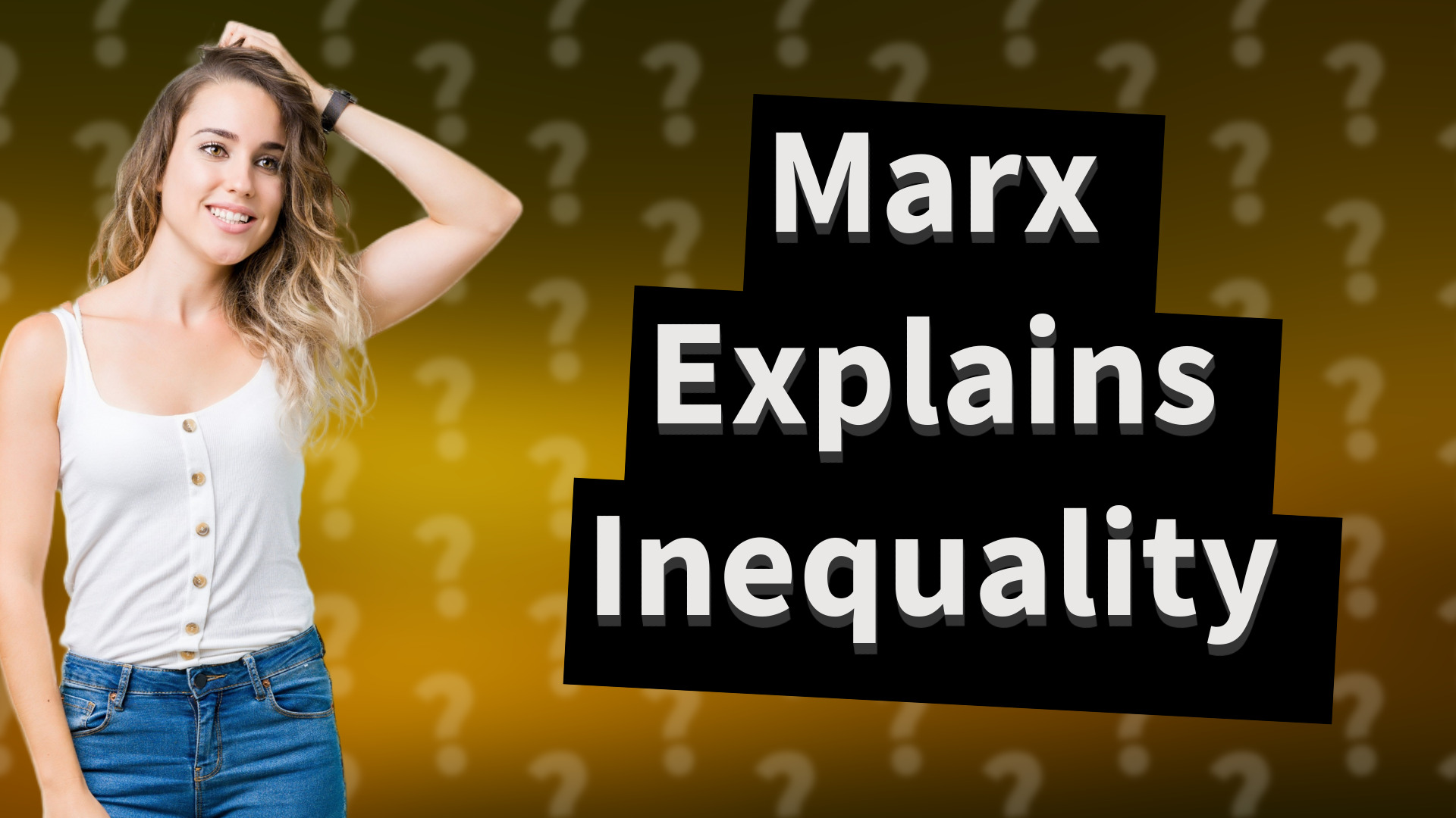 Marx Explains Inequality