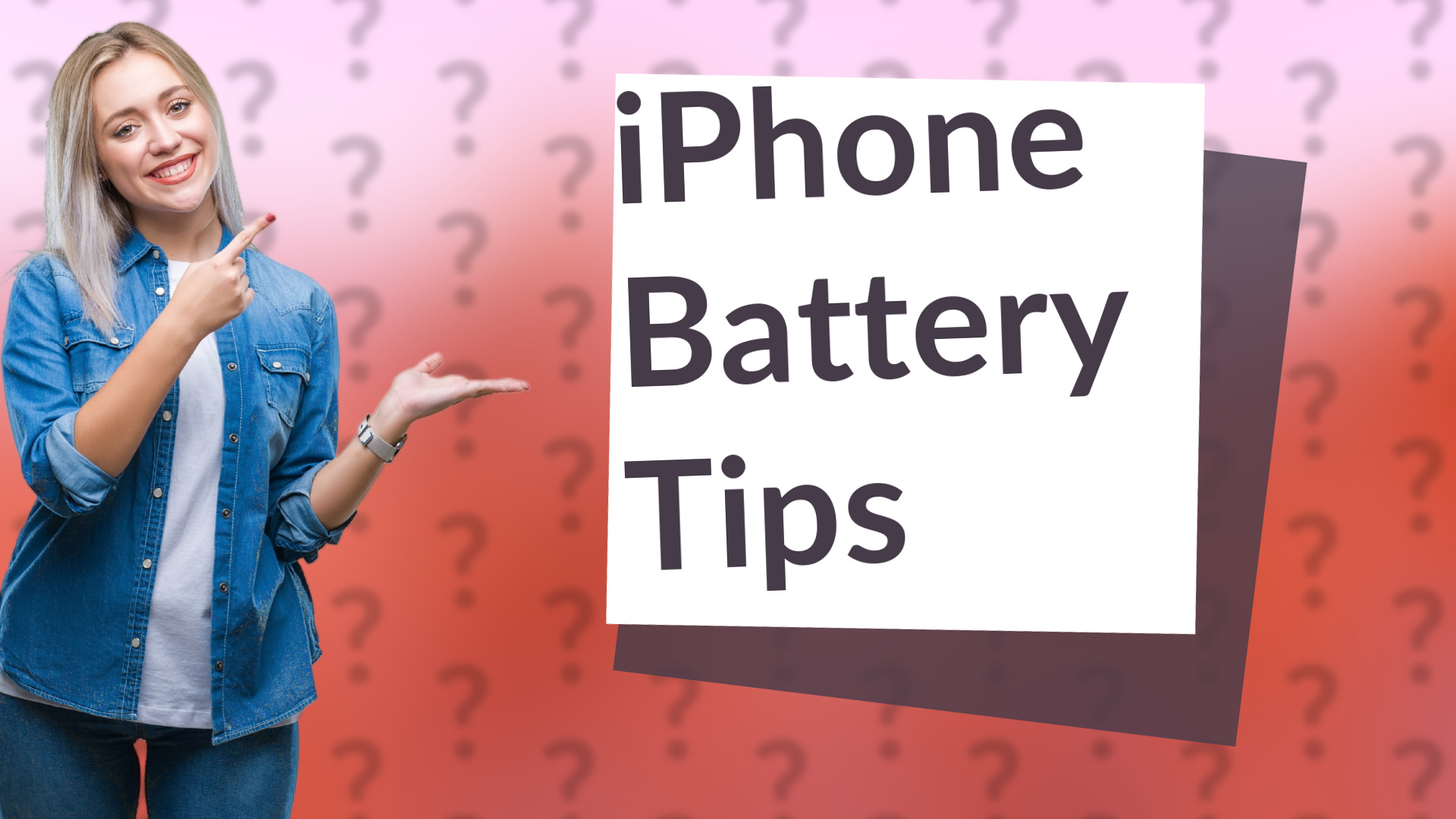iPhone Battery Tips