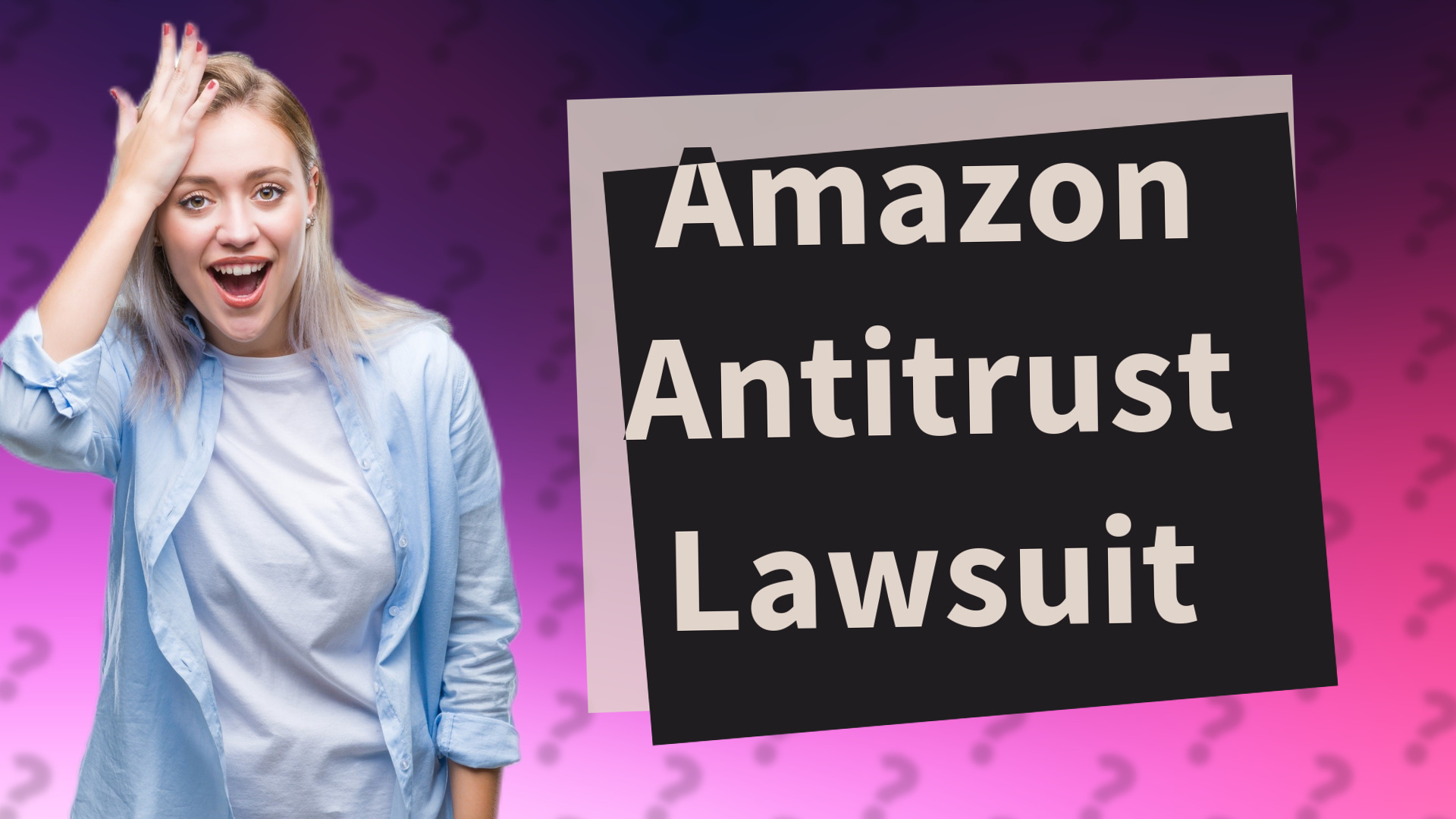 Amazon Antitrust Lawsuit