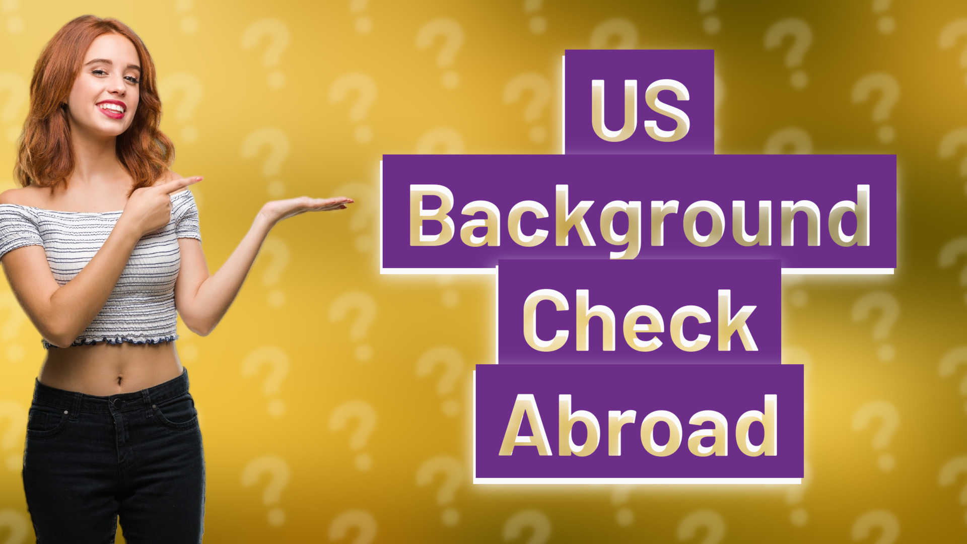 US Background Check Abroad