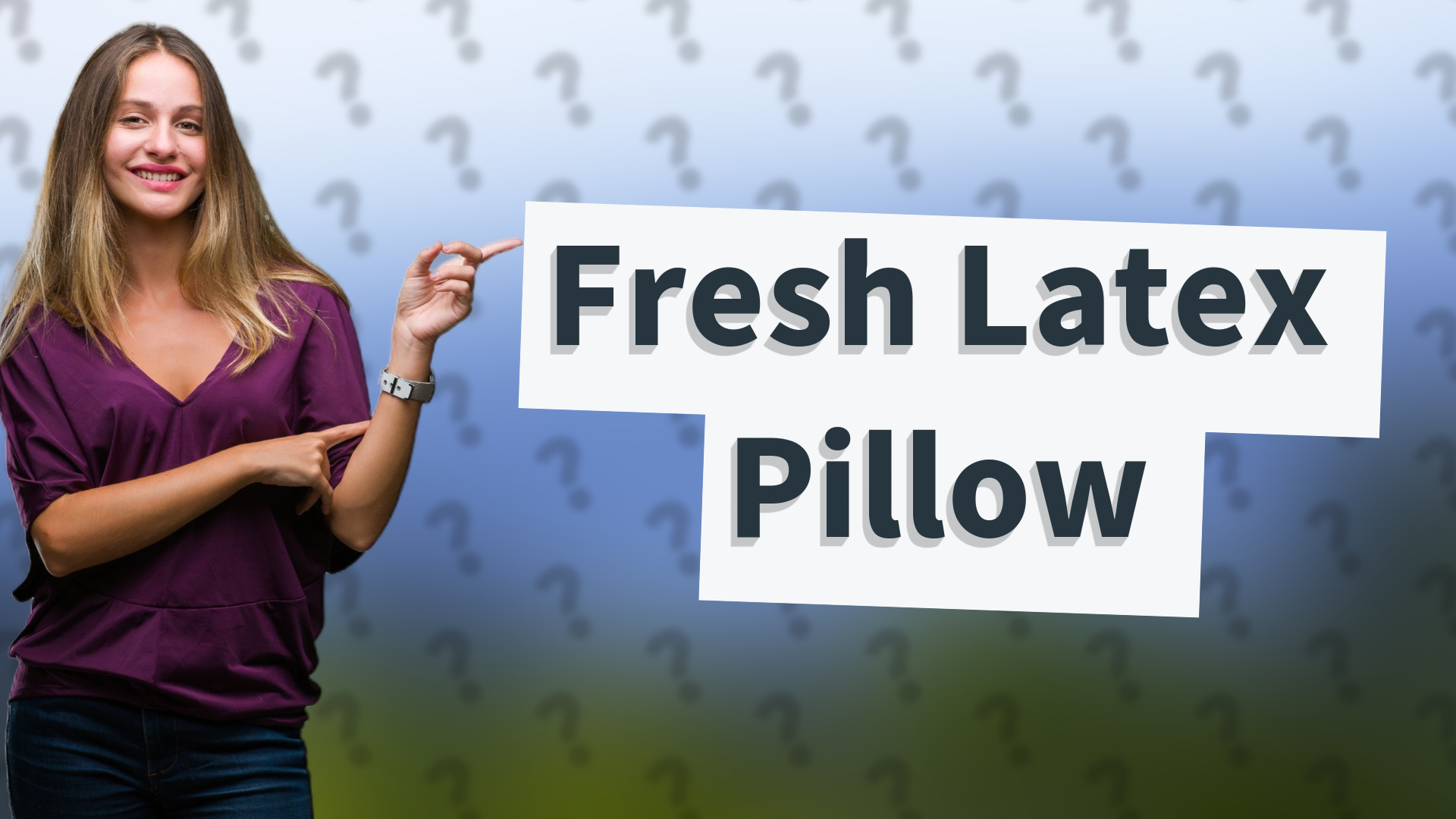 Fresh Latex Pillow