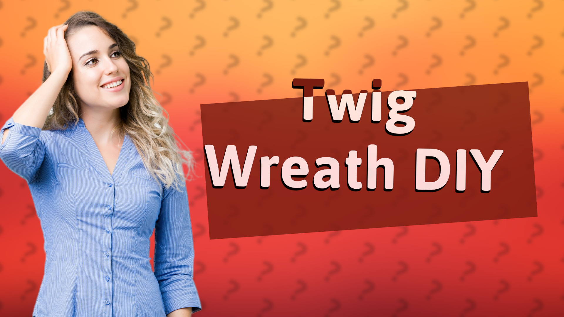 Twig Wreath DIY