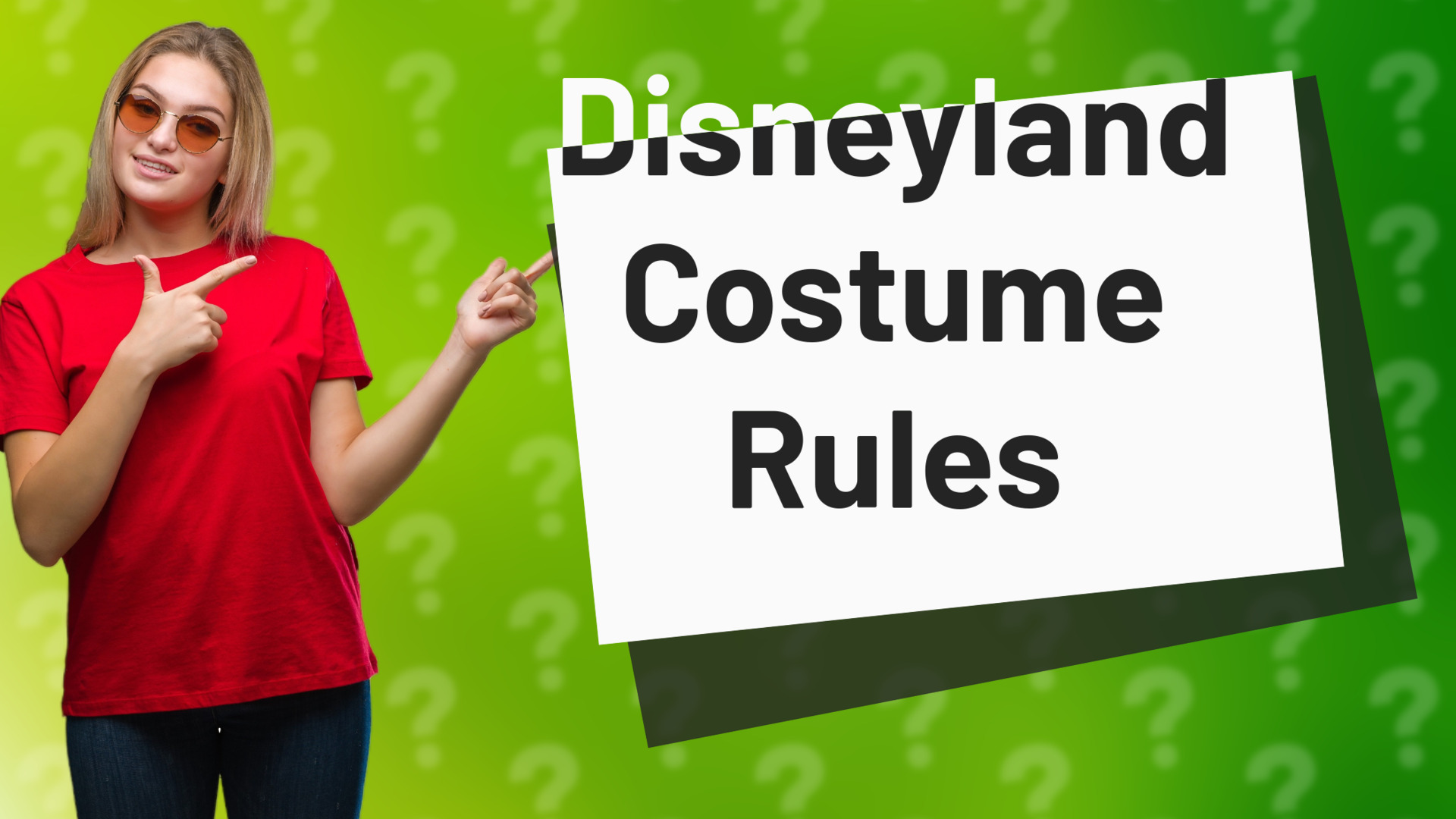Disneyland Costume Rules