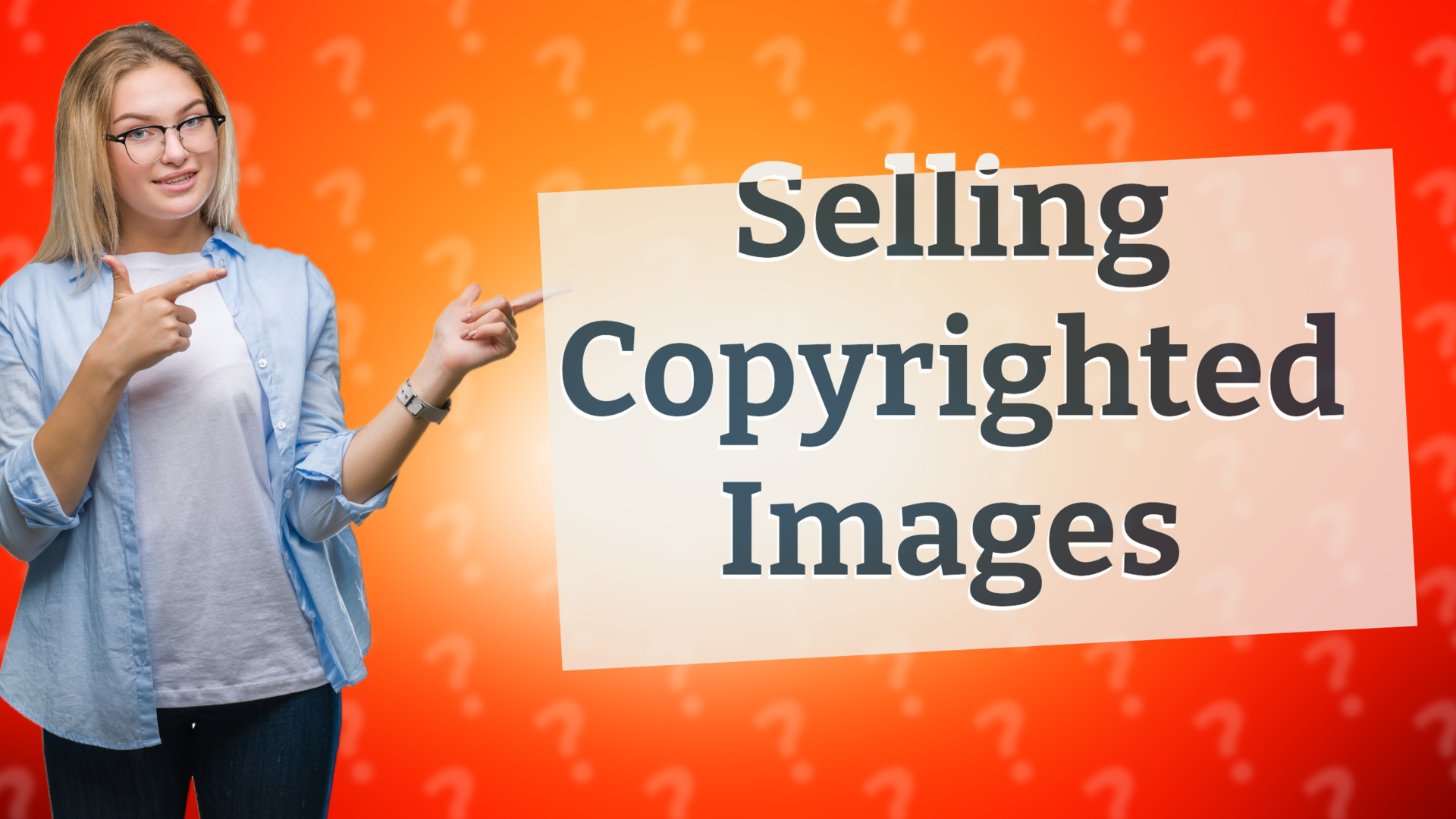 Selling Copyrighted Images