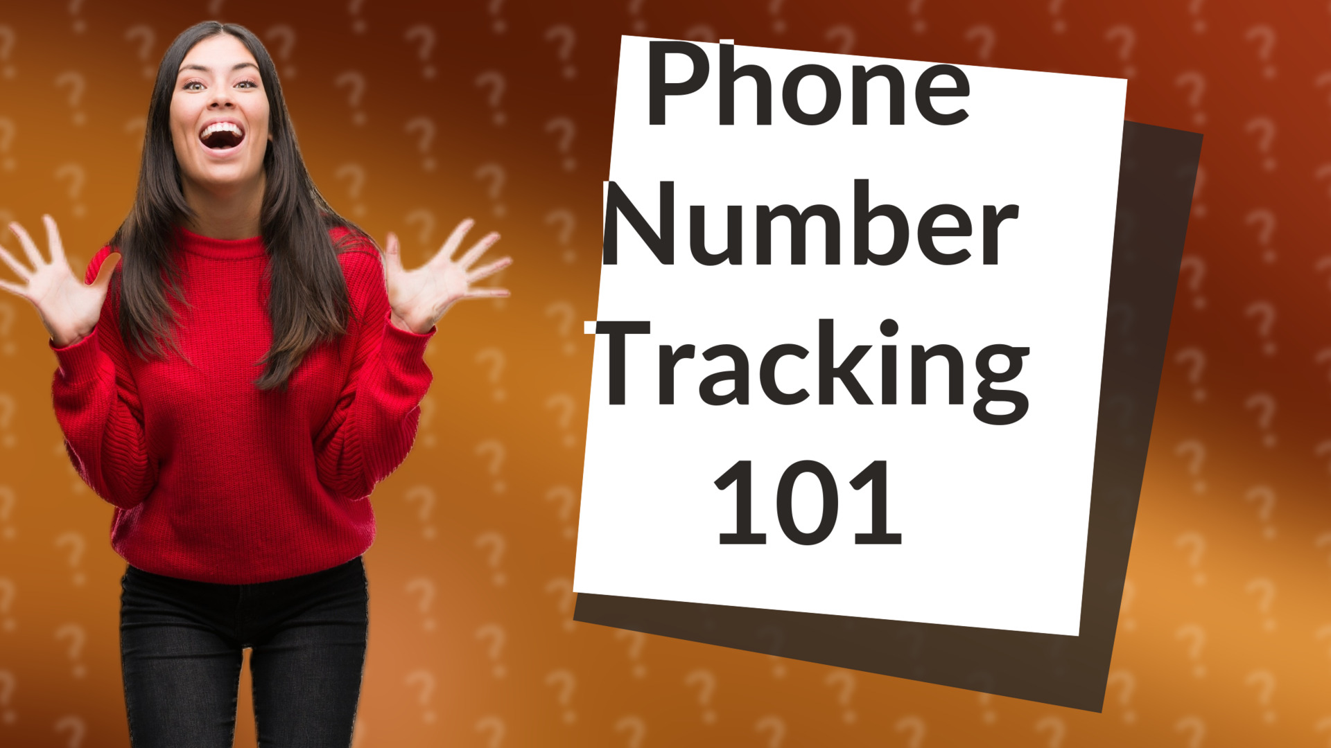 Phone Number Tracking 101