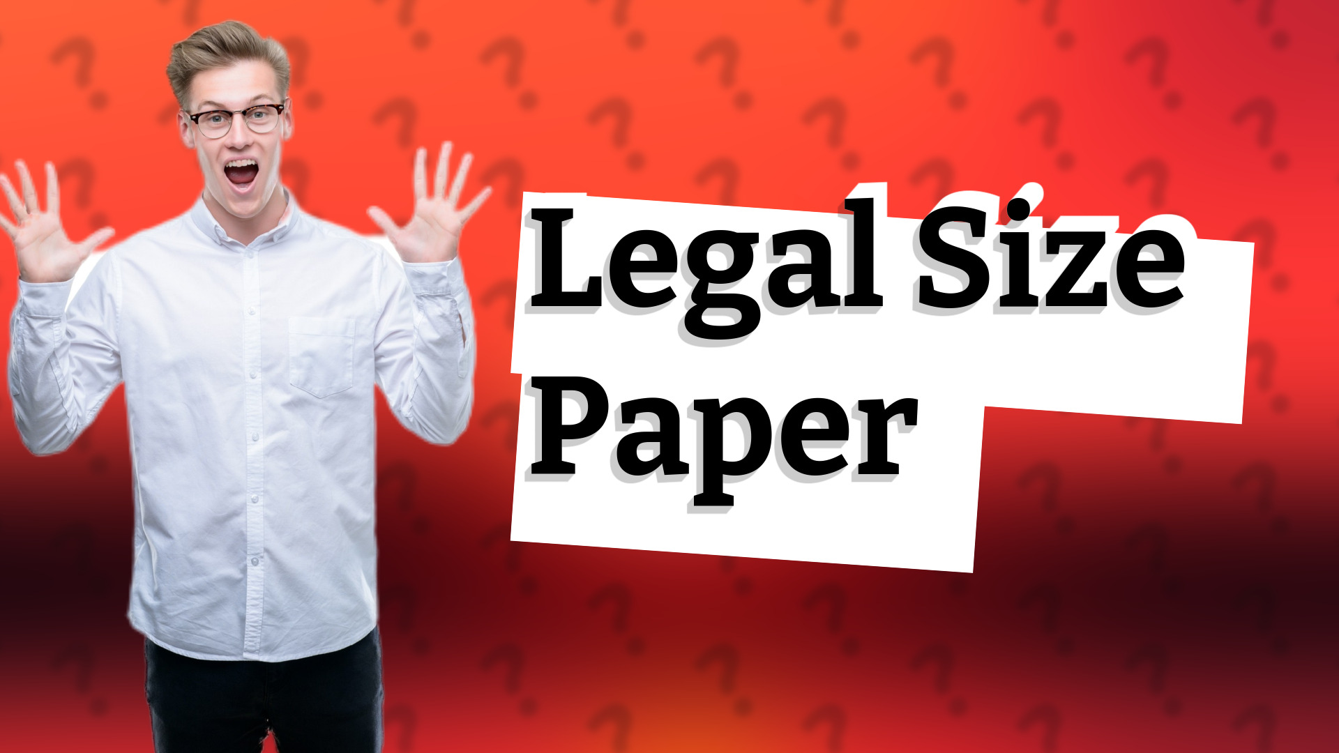 Legal Size Paper