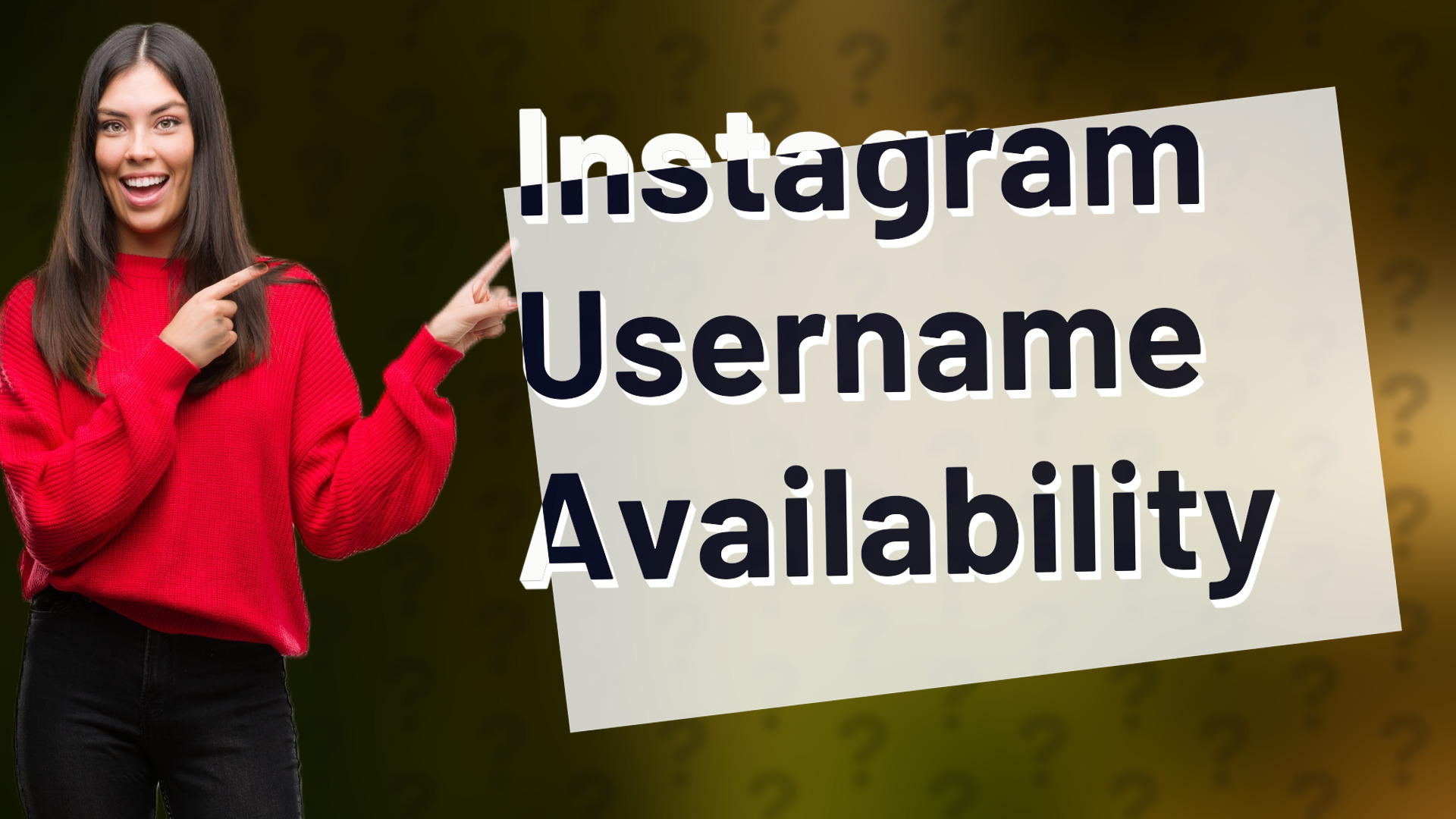 Instagram Username Availability