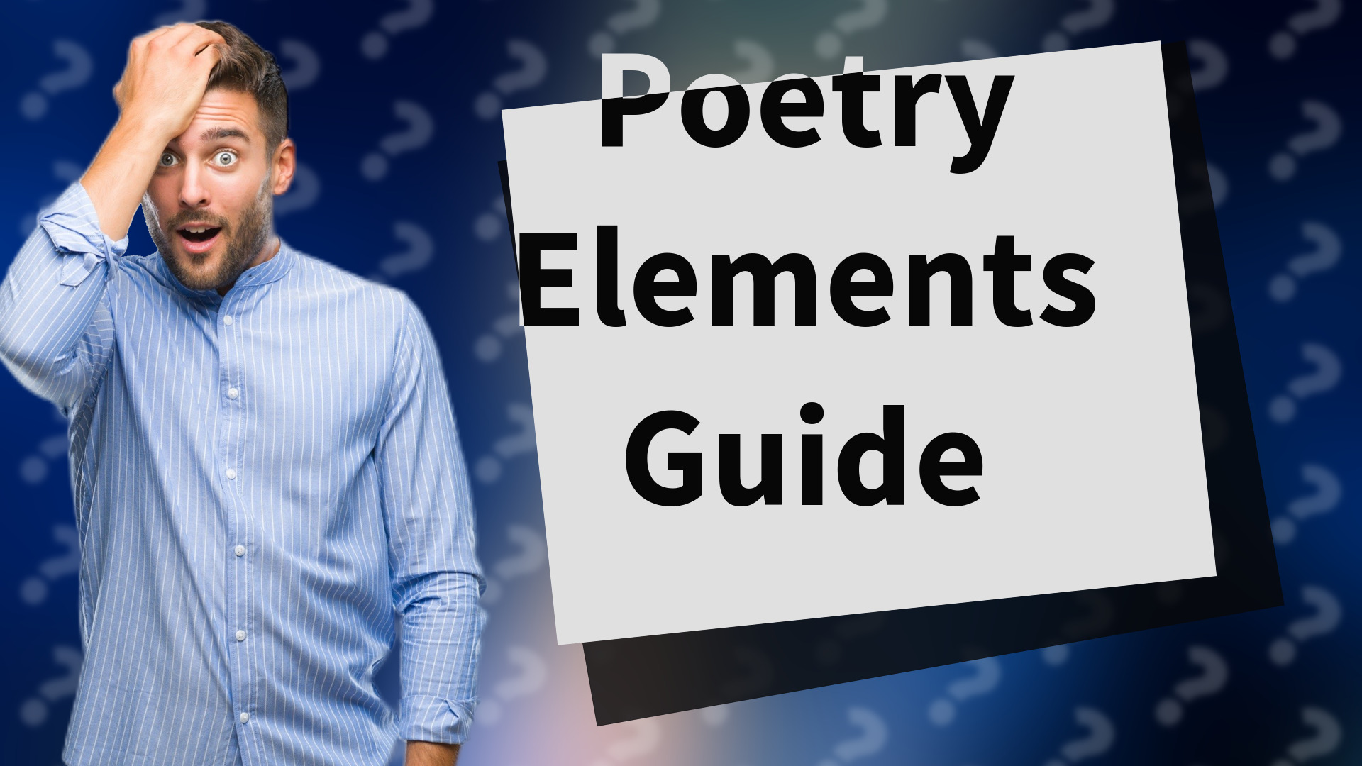 Poetry Elements Guide