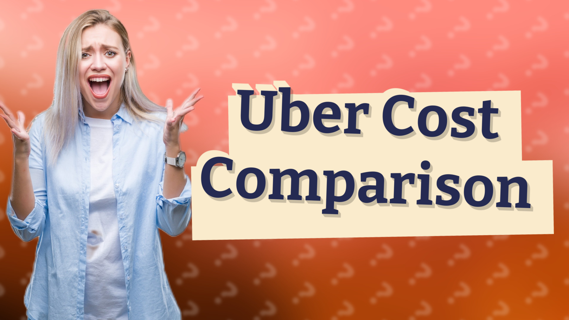 Uber Cost Comparison