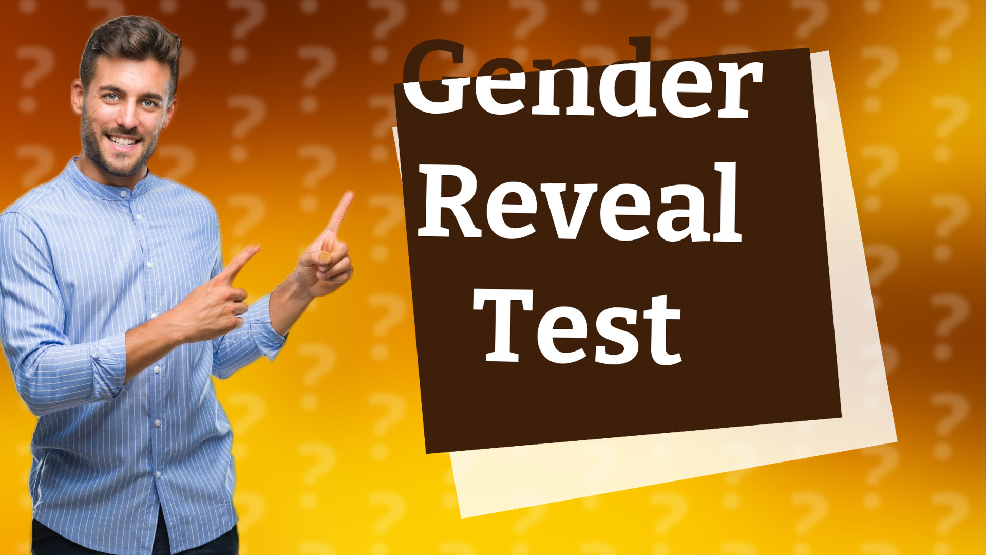 Gender Reveal Test