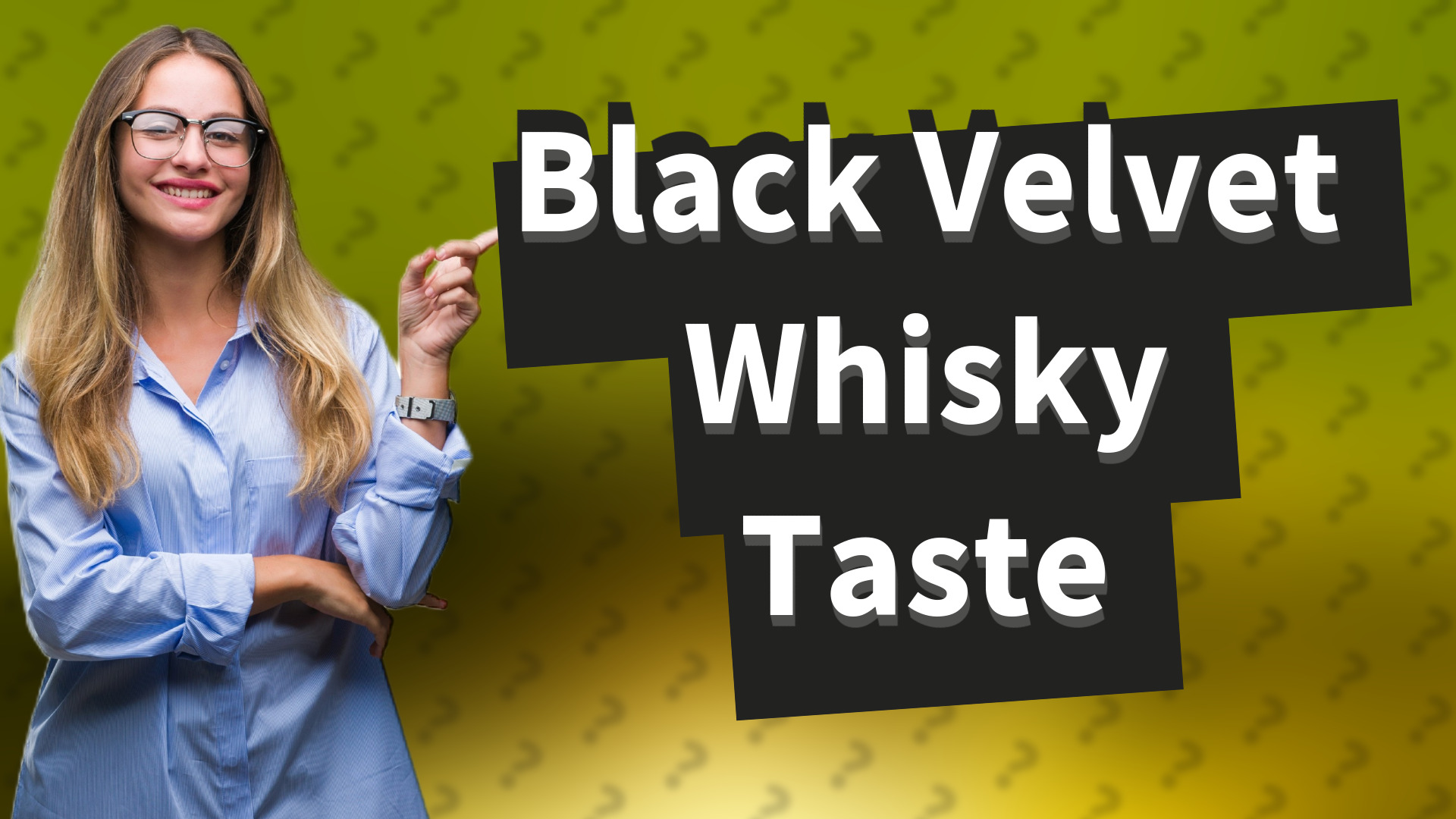 Black Velvet Whisky Taste