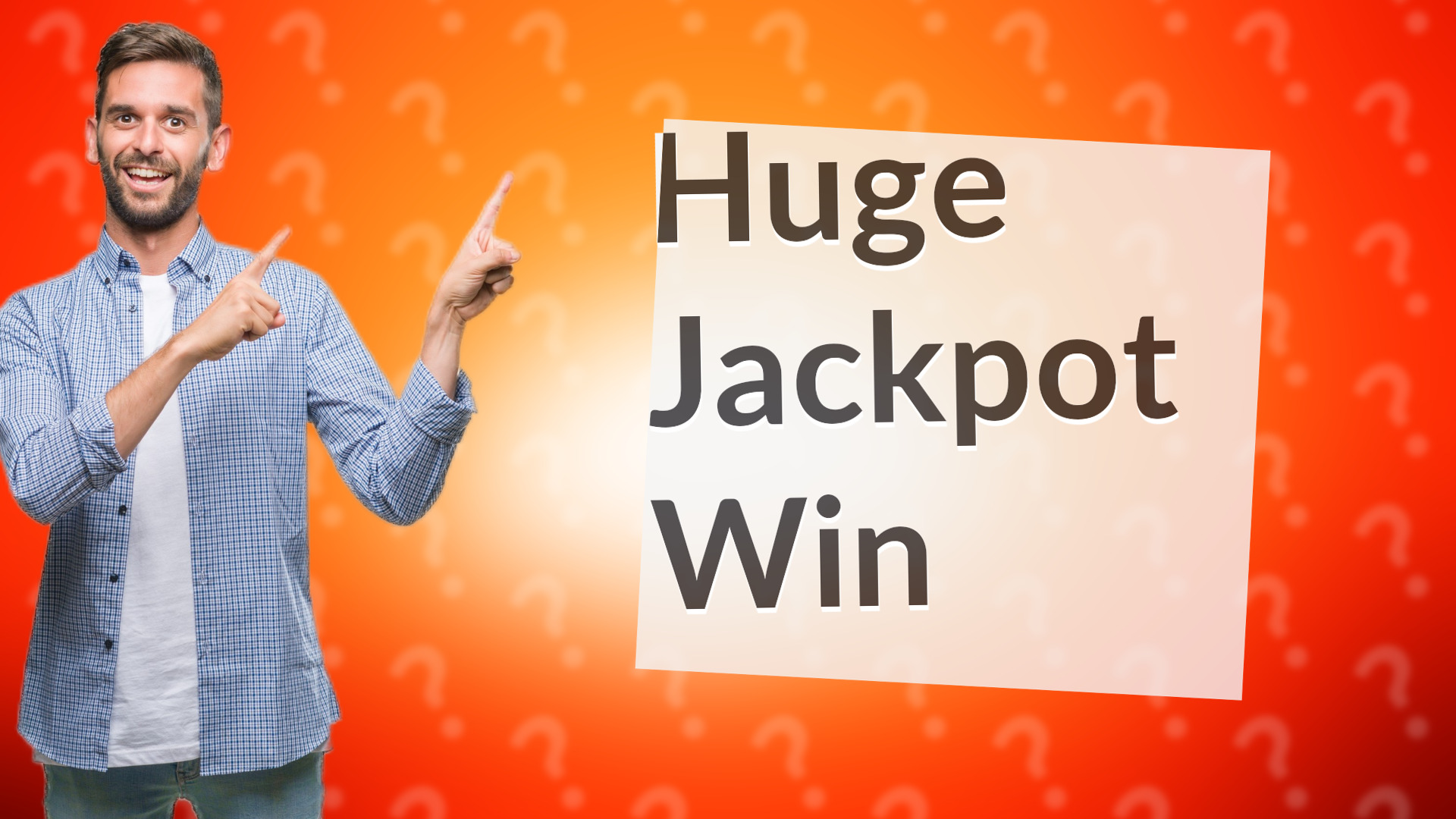 Huge Jackpot Win
