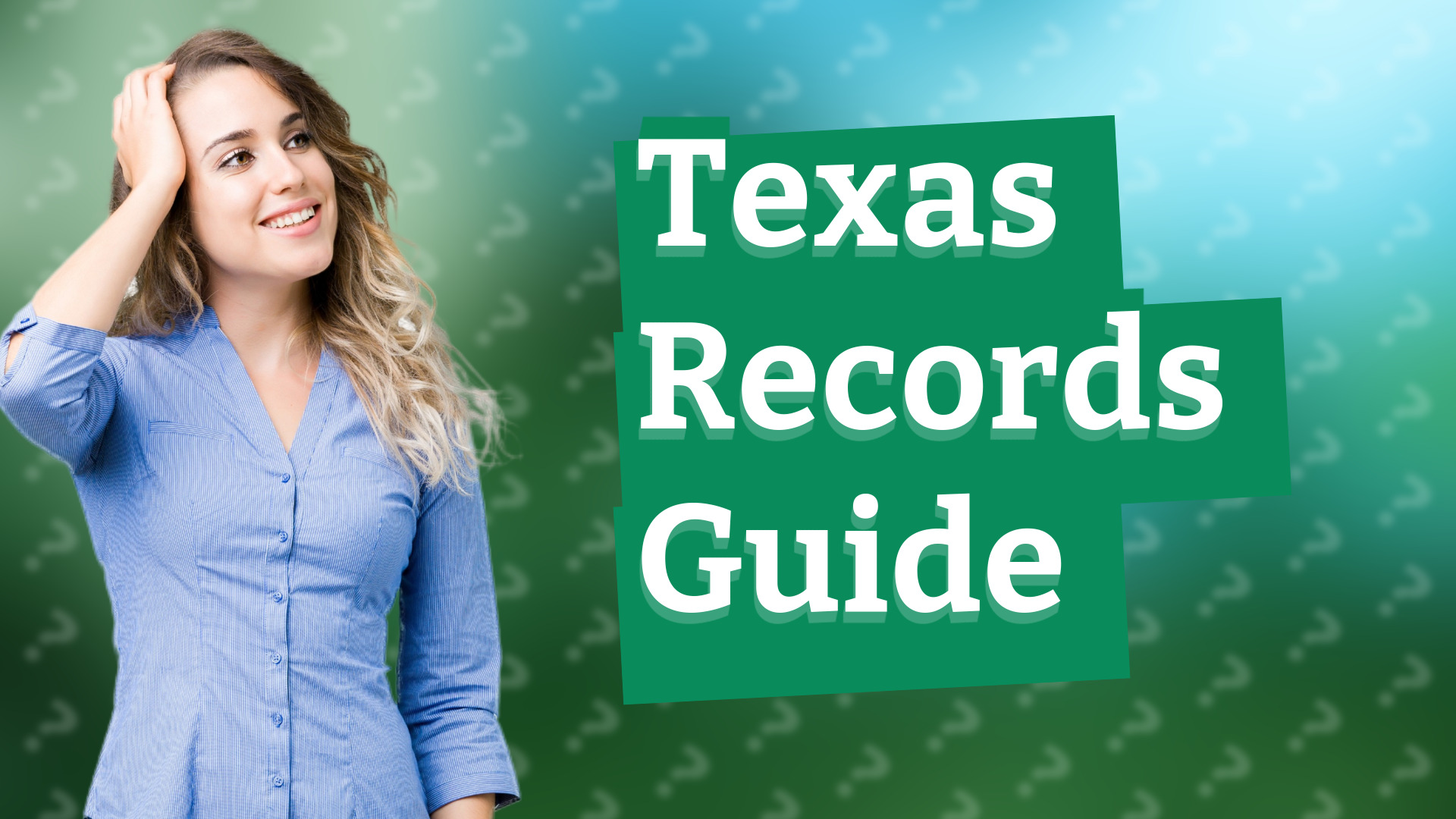 Texas Records Guide