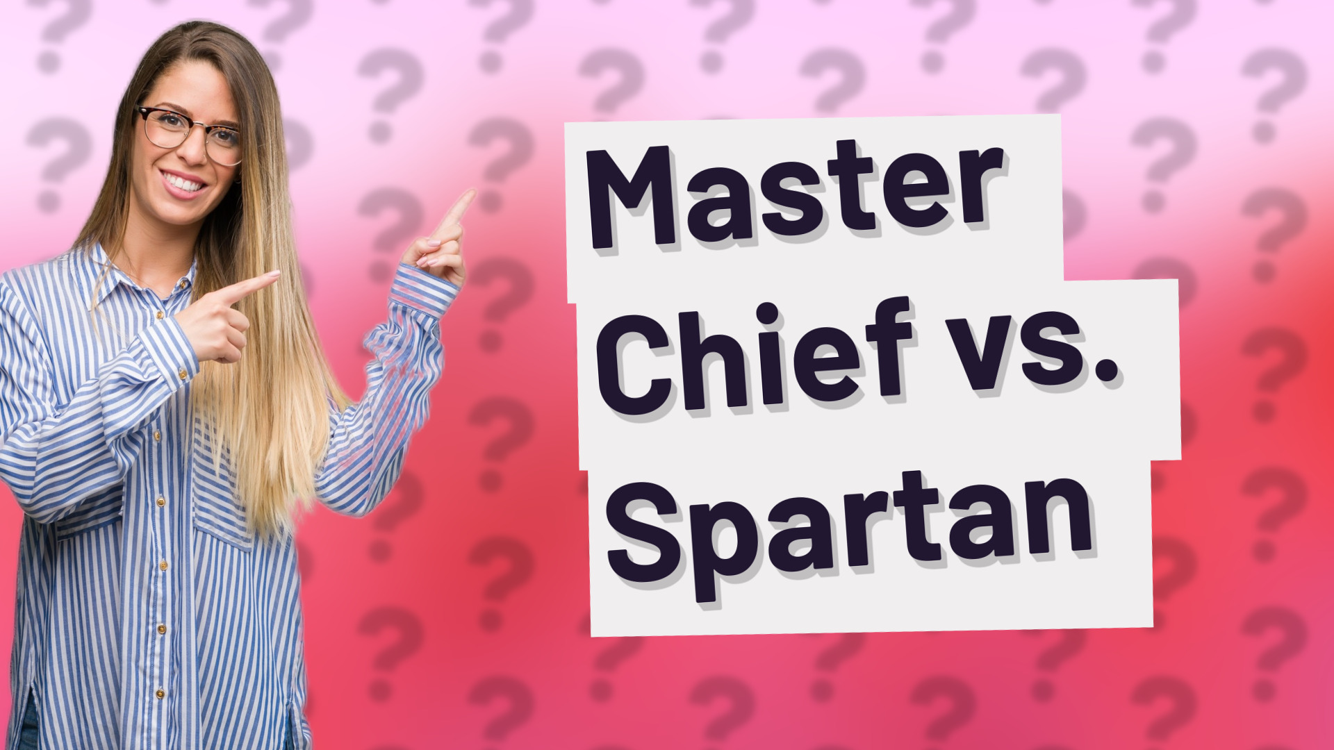 Master Chief vs. Spartan