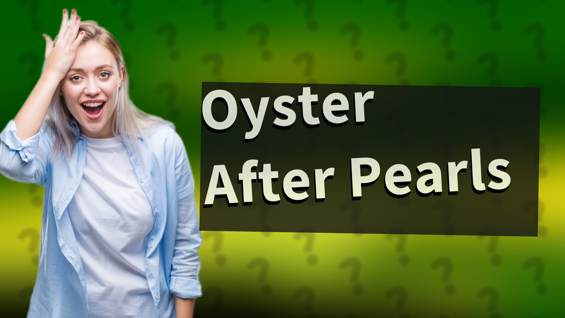 Oyster After Pearls