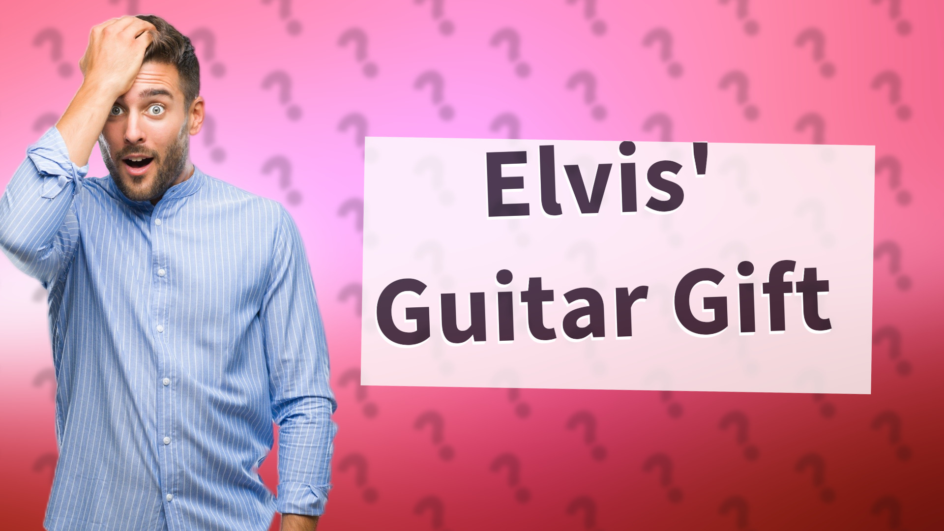 Elvis' Guitar Gift