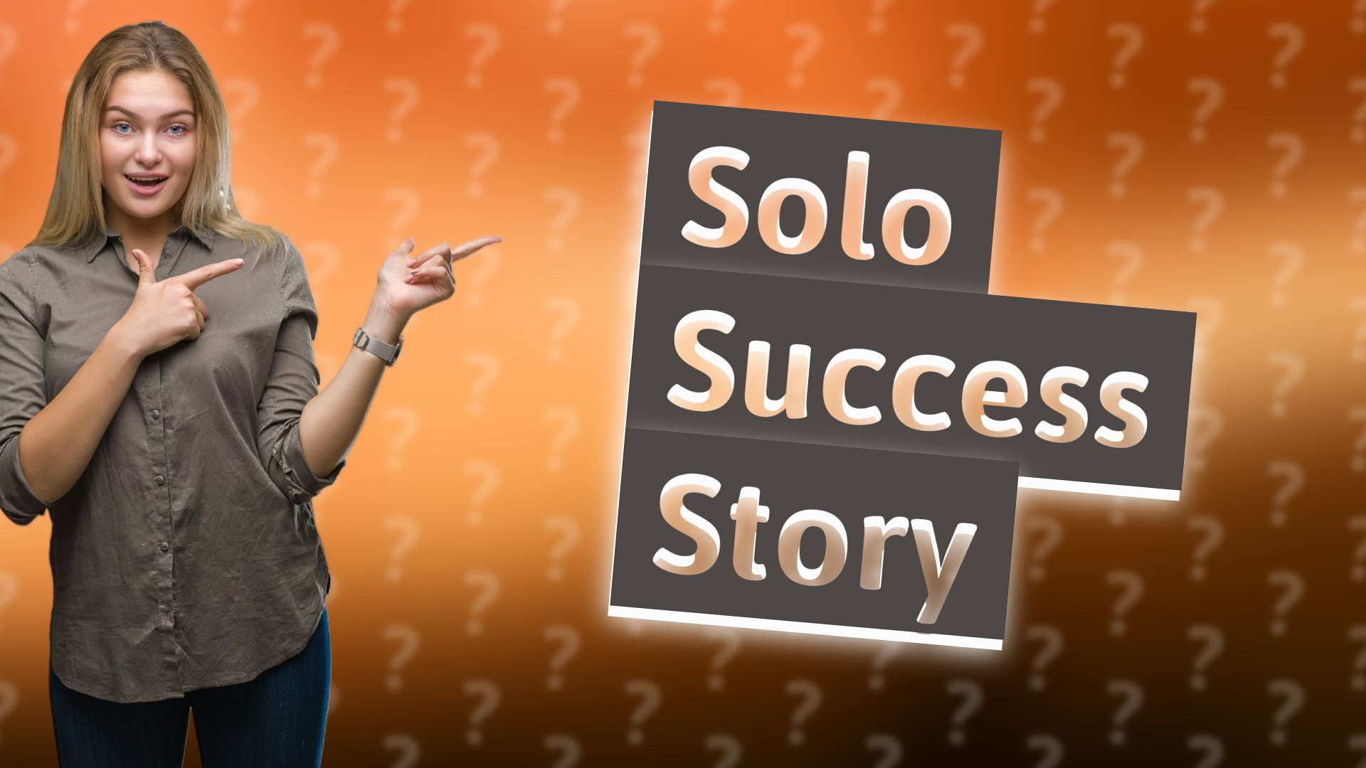 Solo Success Story