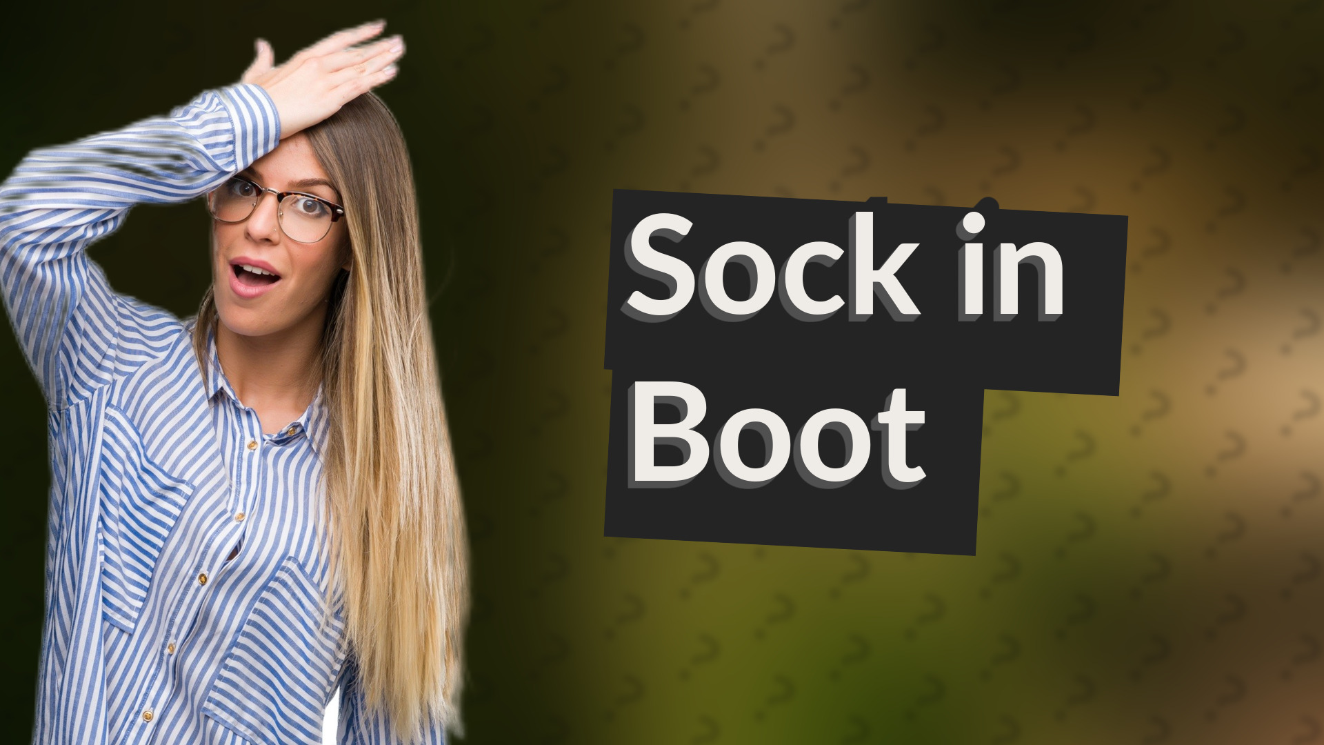 Sock in Boot