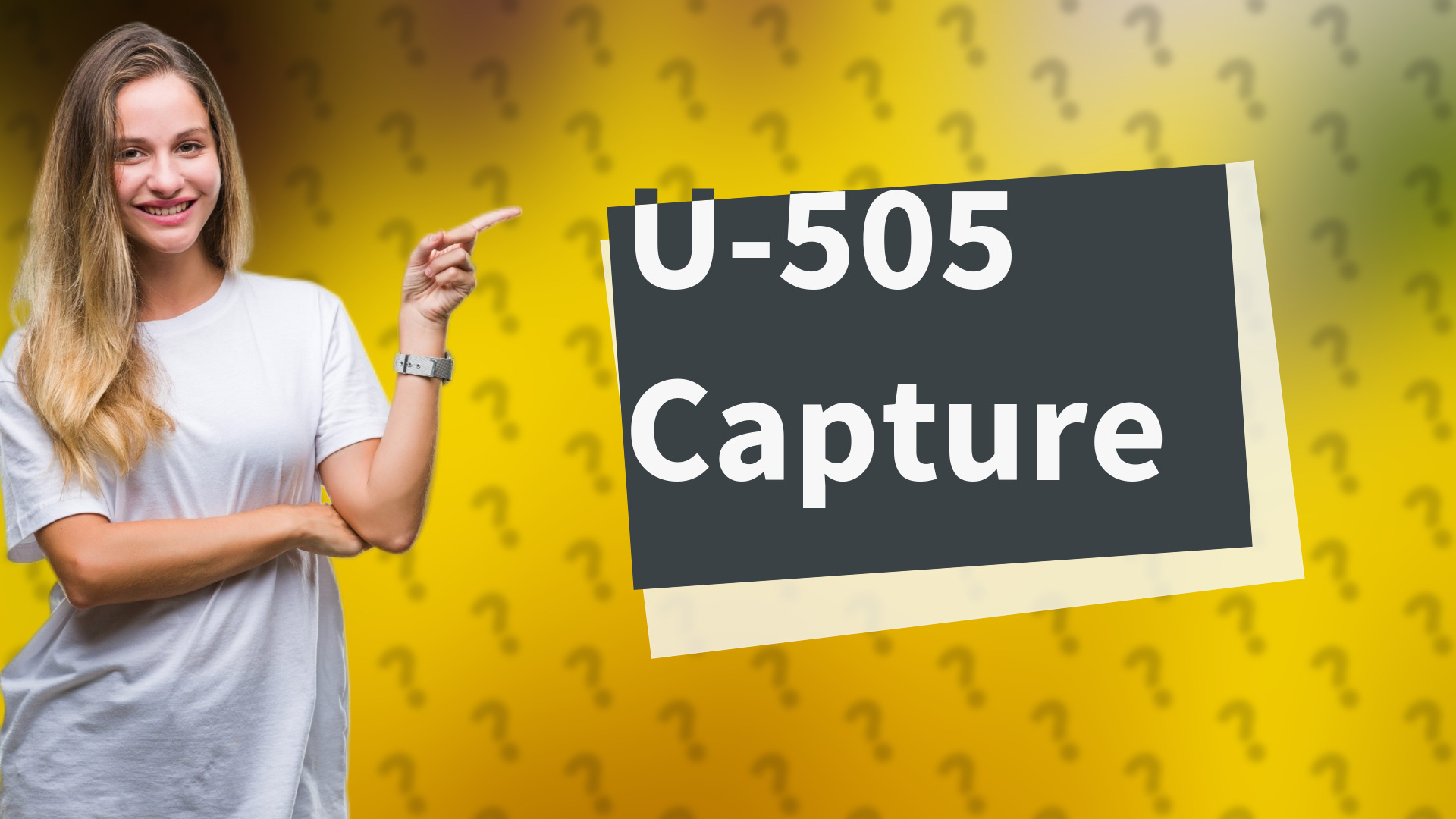 U-505 Capture