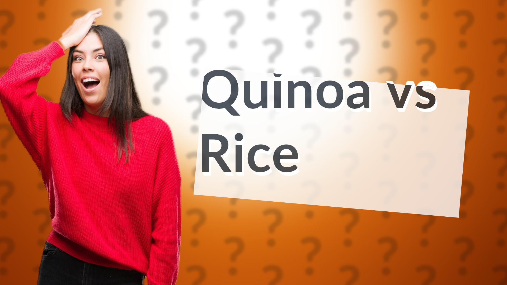 Quinoa vs Rice