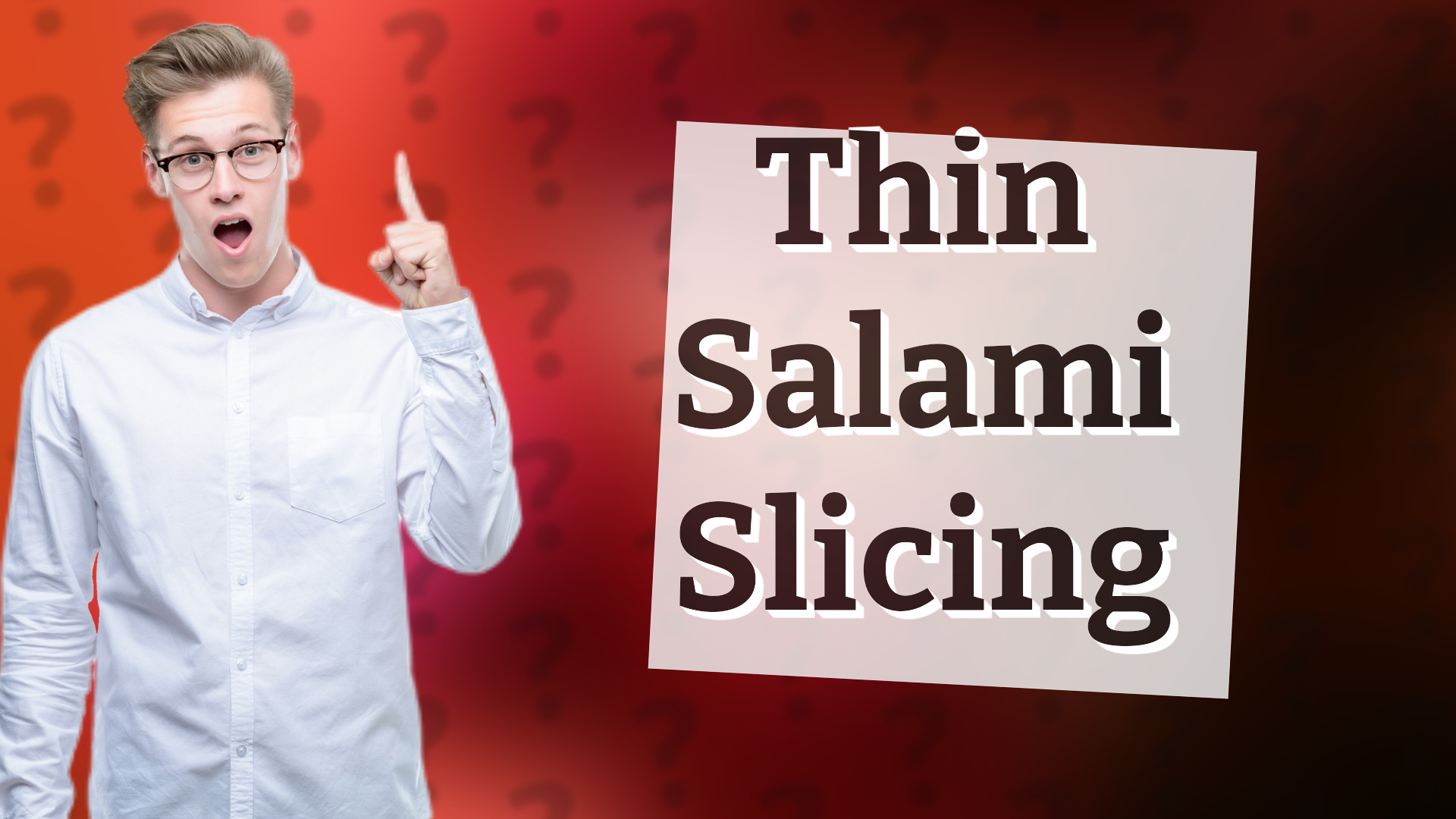 Thin Salami Slicing