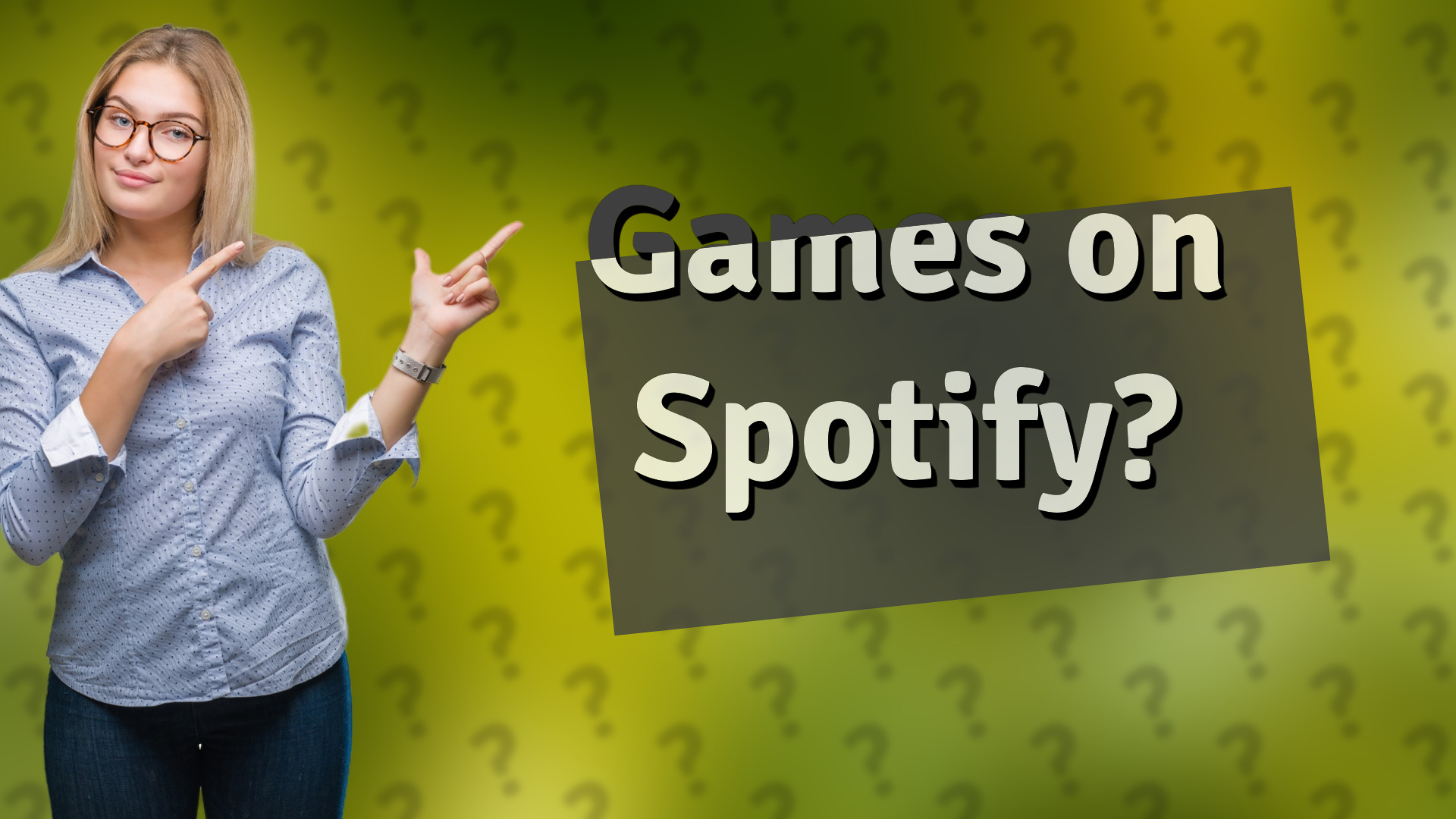 Games on Spotify?