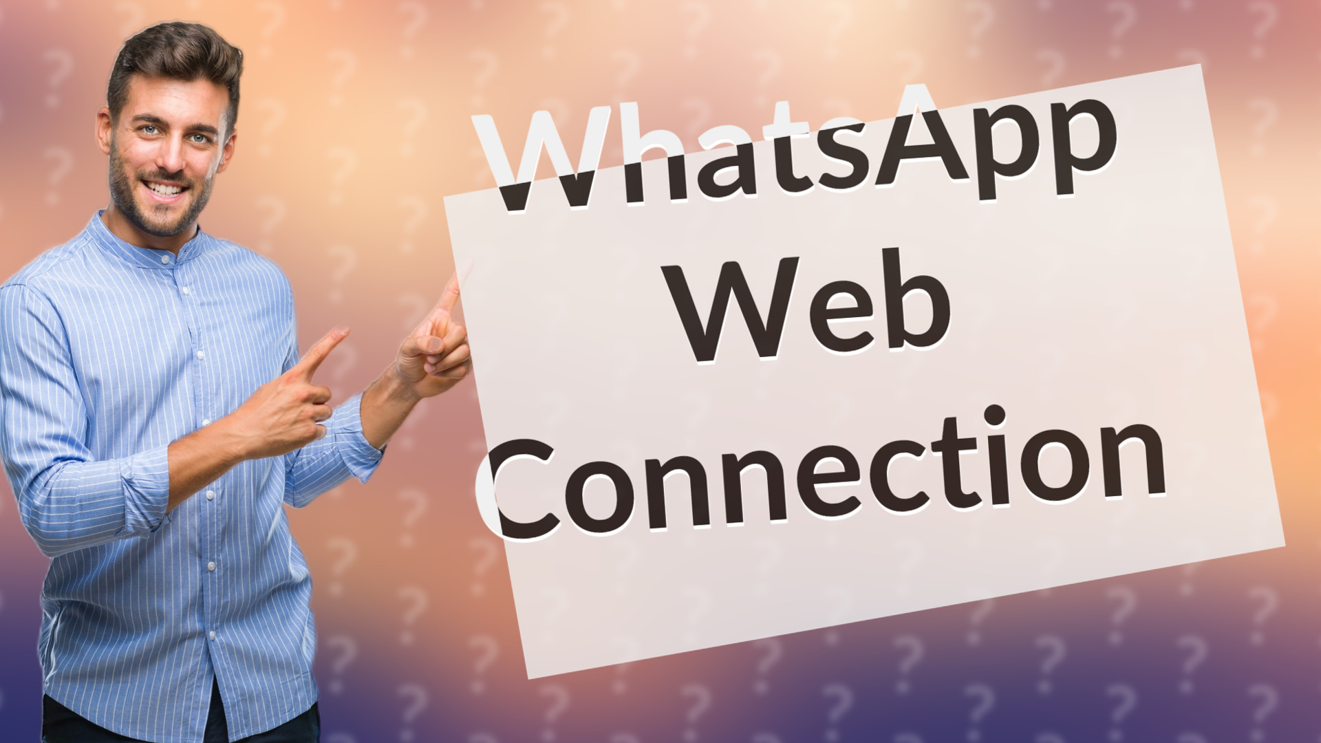 WhatsApp Web Connection