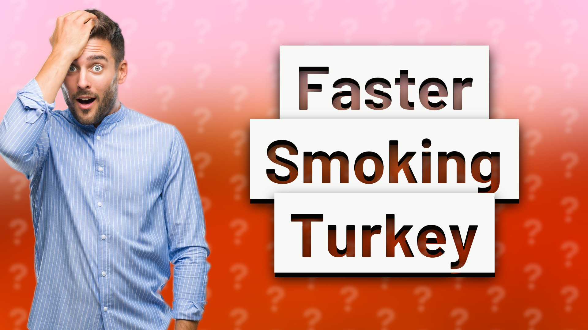 Faster Smoking Turkey