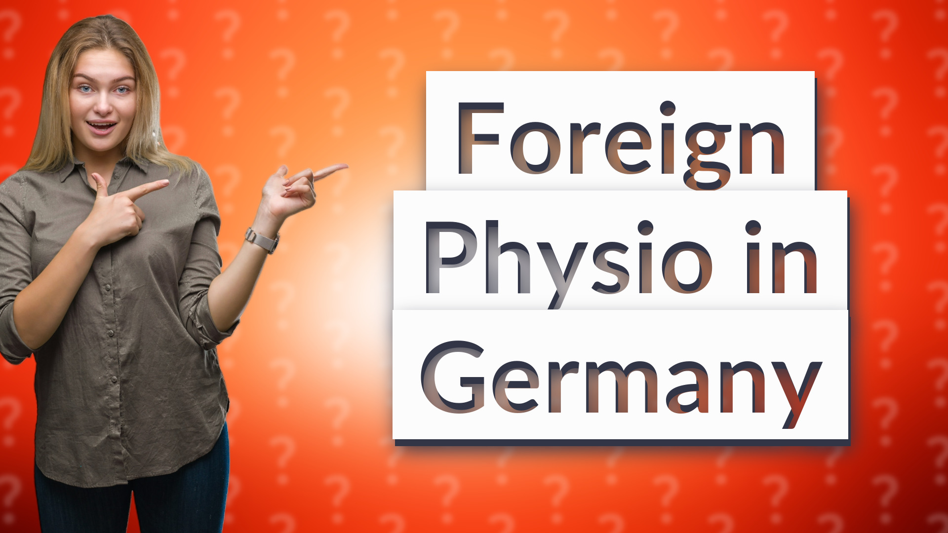 Foreign Physio in Germany