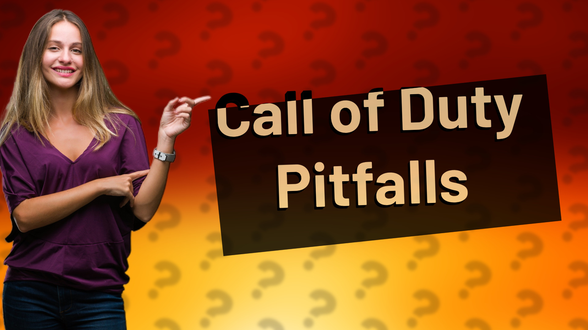 Call of Duty Pitfalls