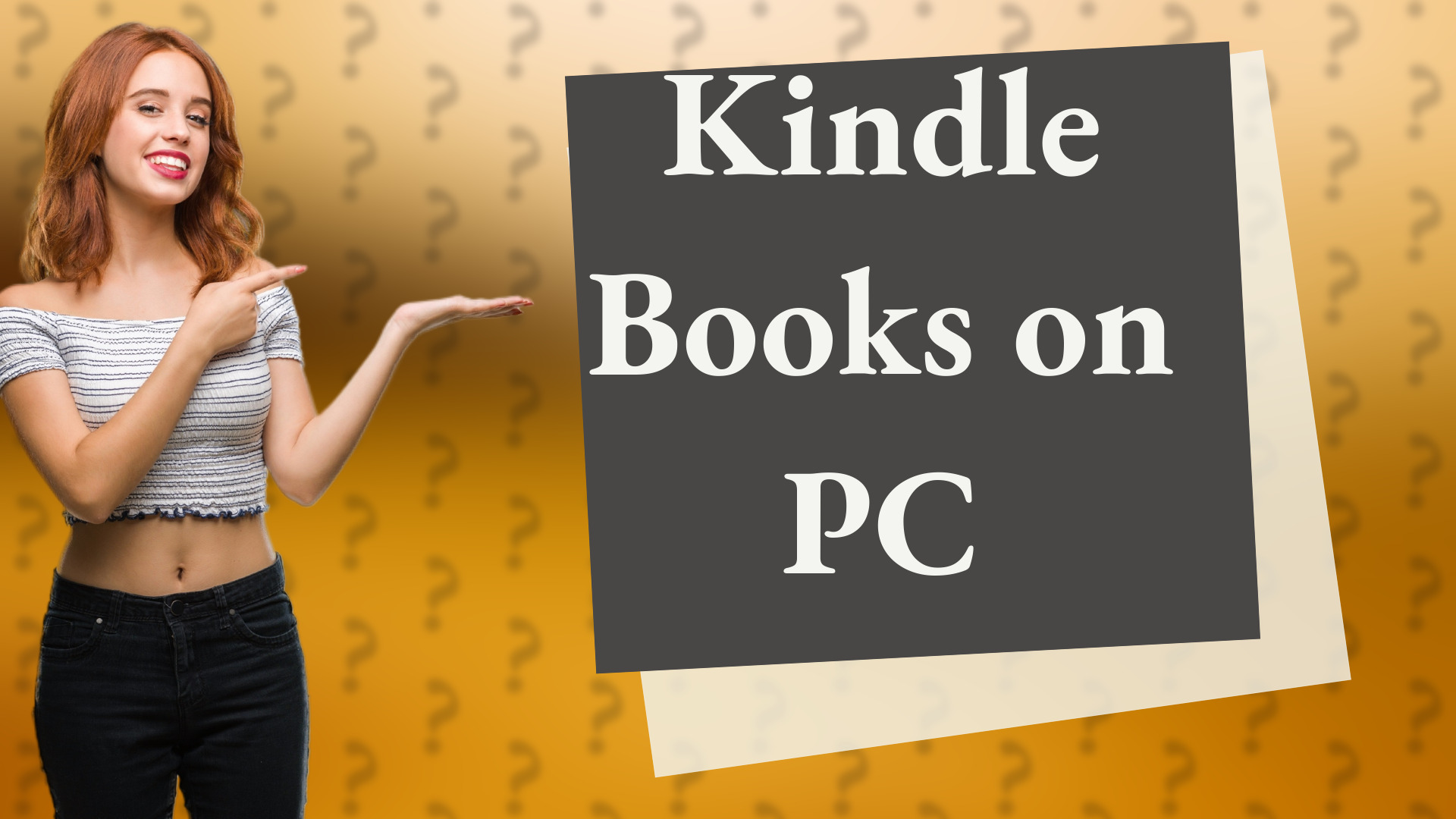 Kindle Books on PC