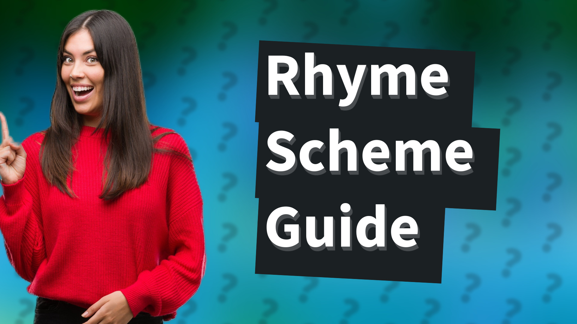 Rhyme Scheme Guide