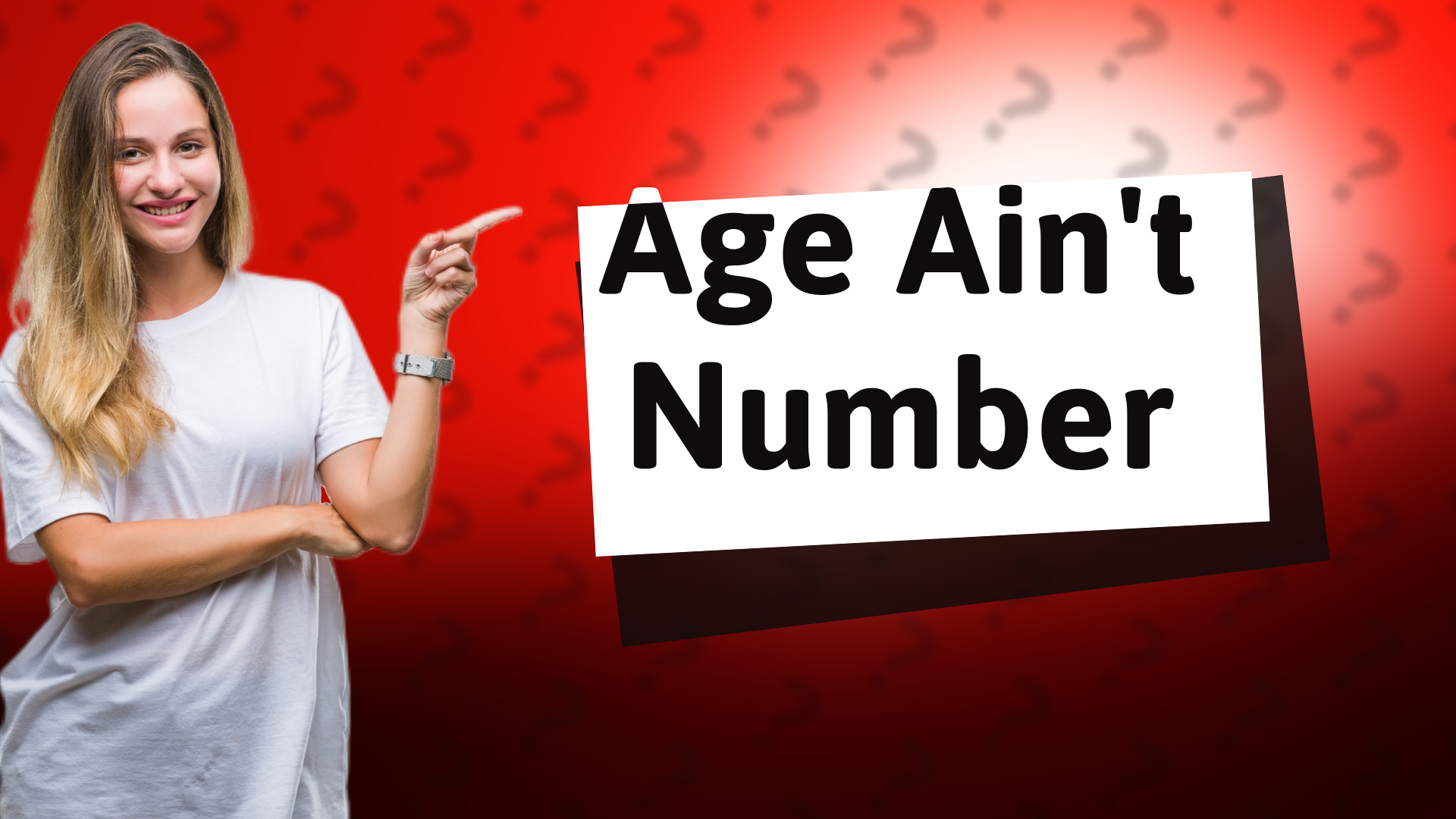 Age Ain't Number